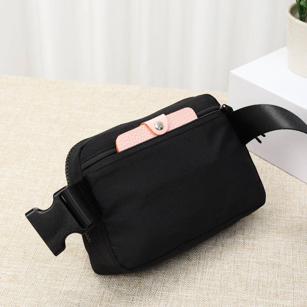 Everywhere Fanny Pack/Sling Bag: Black