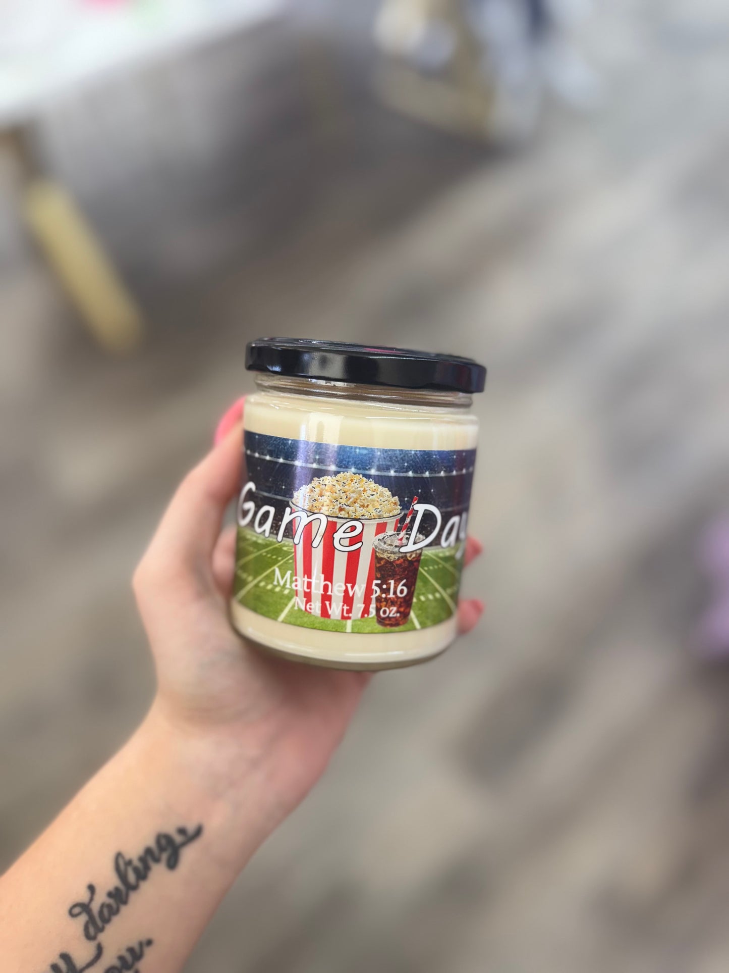 Overbrook Farm- Game Day 7.5 oz. Candle