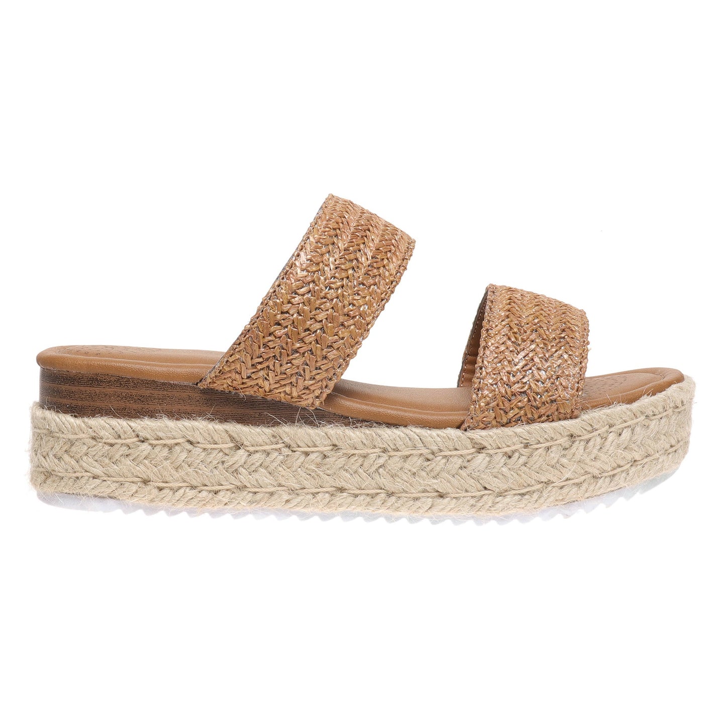 Brown Wedge Sandals