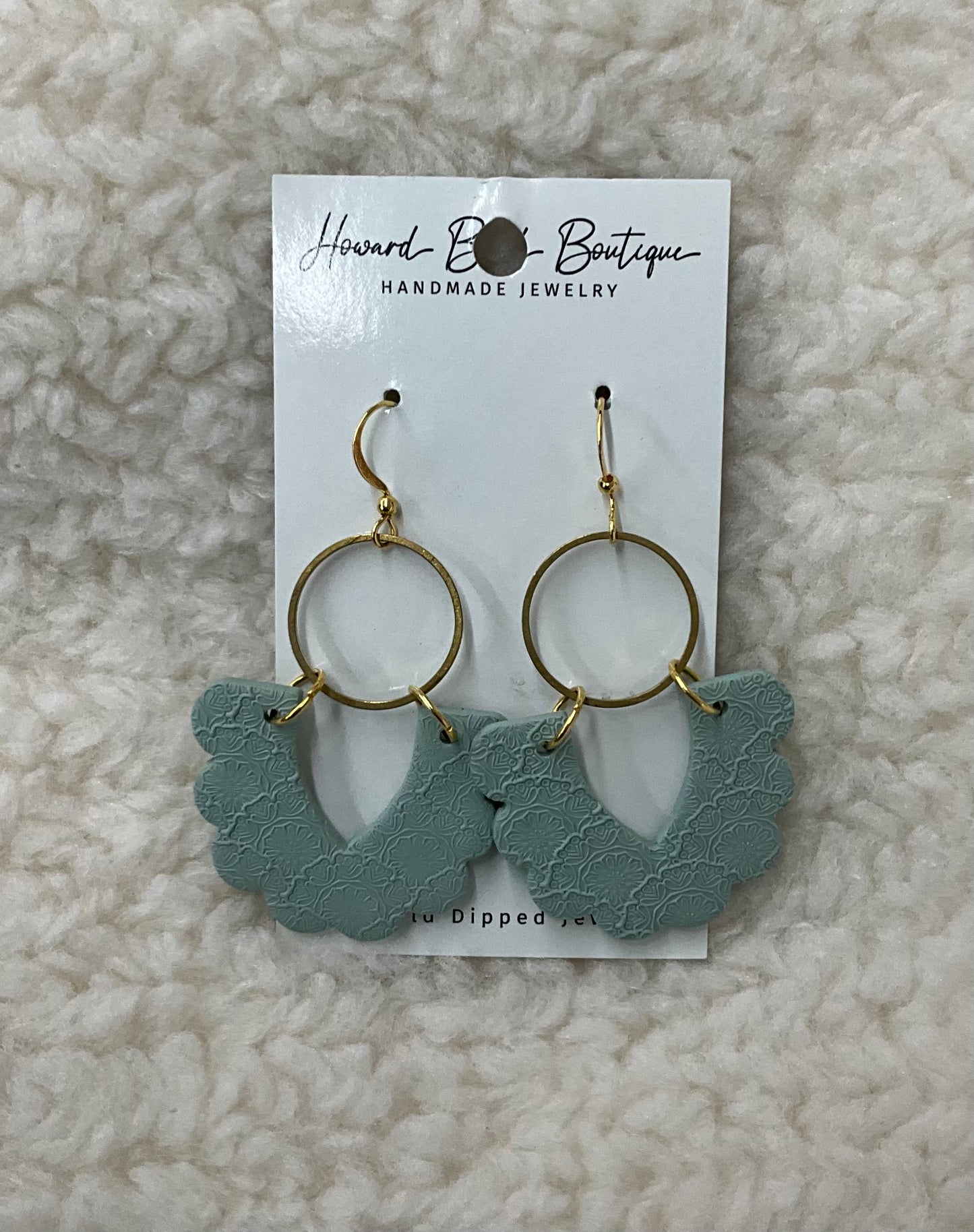 Sage Chandelier Dangle Earrings