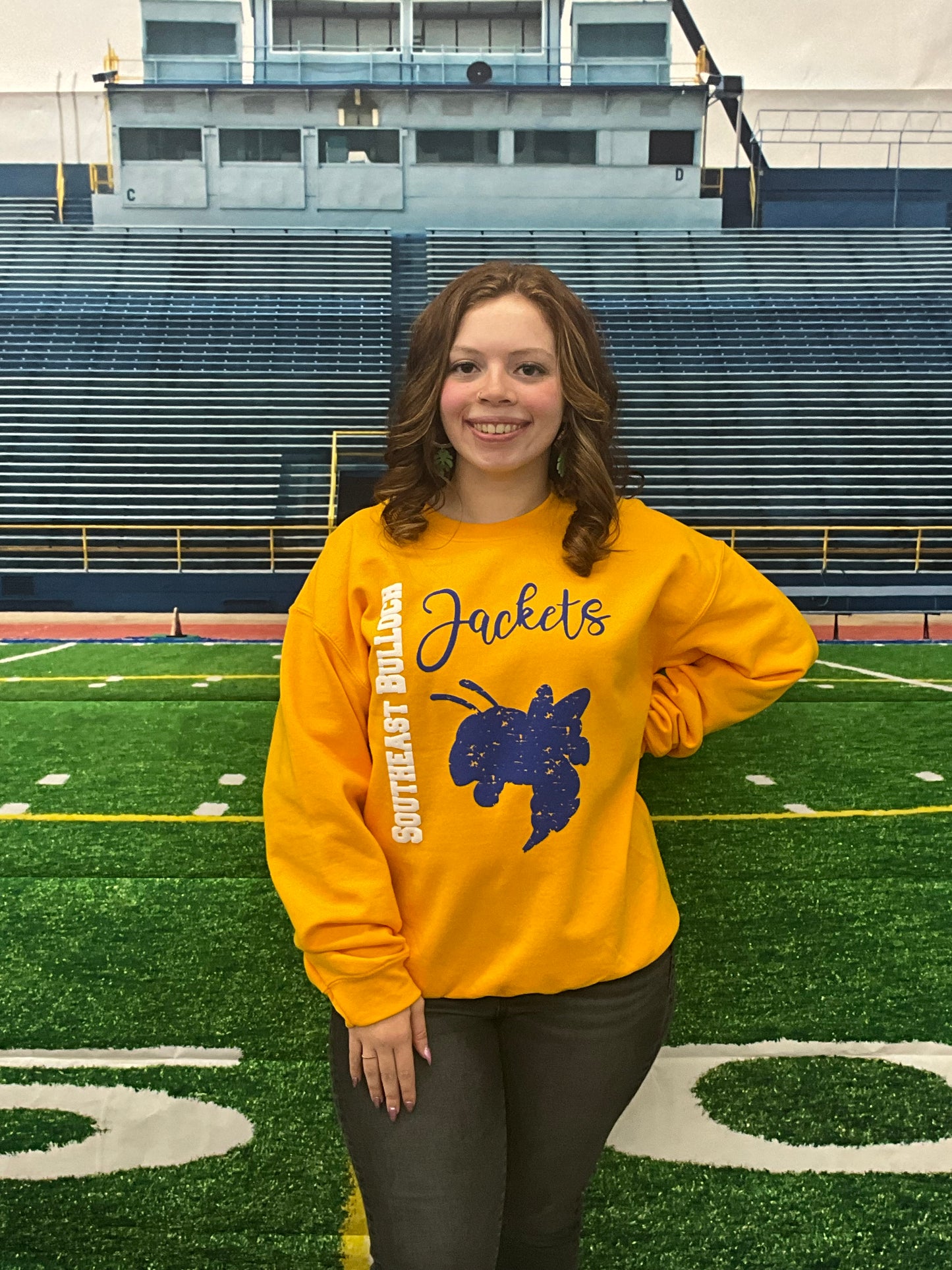 Southeast Bulloch Puff Sweatshirt