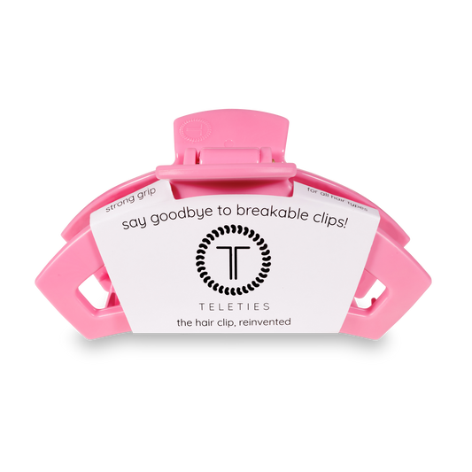 Teleties Open Peonies Please Large Hair Clip