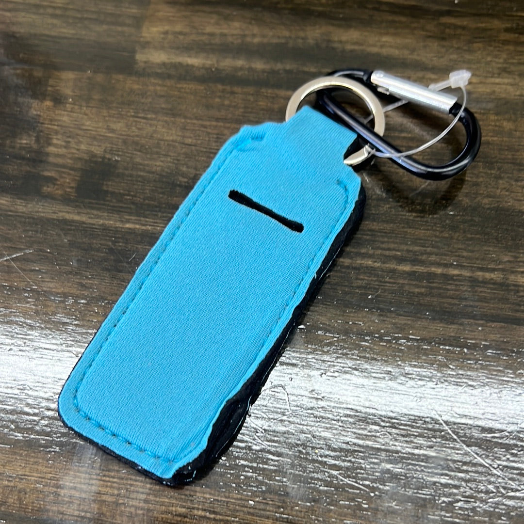 Keychain Solid Chapstick Holder