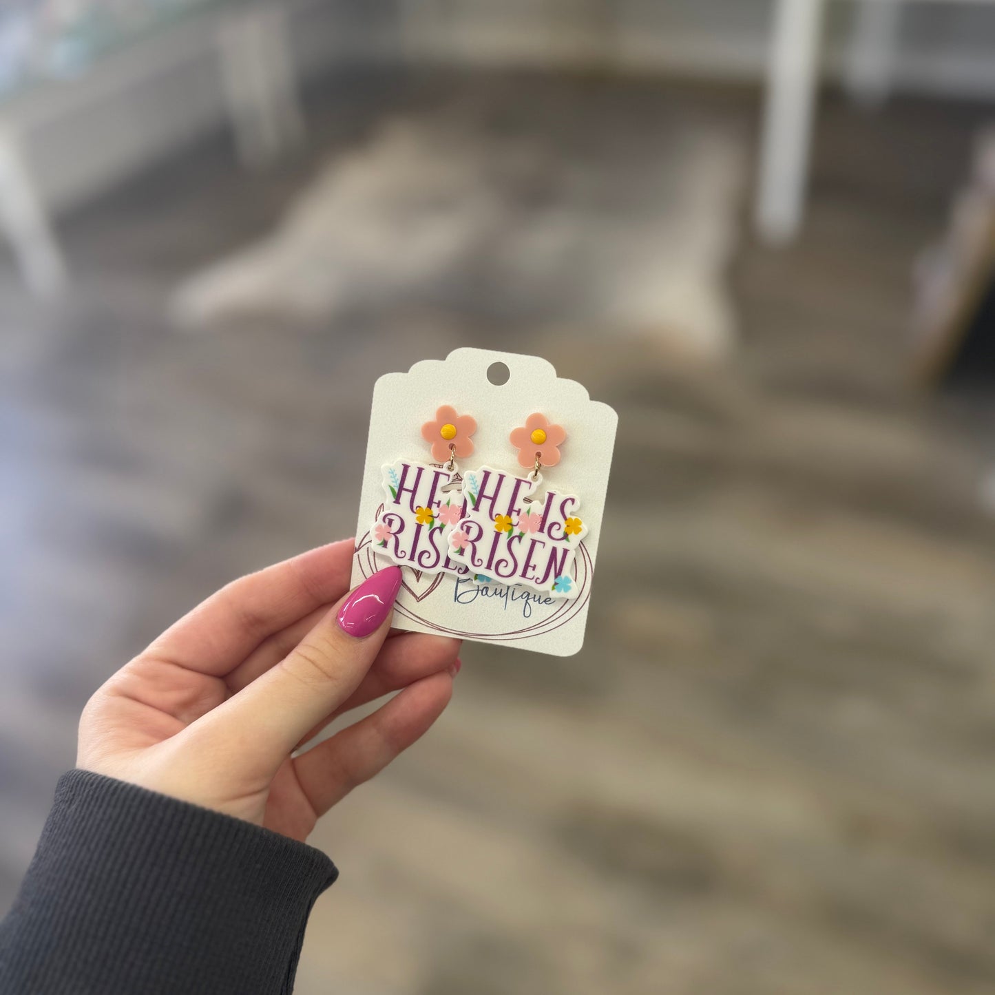 He Is Risen Earrings