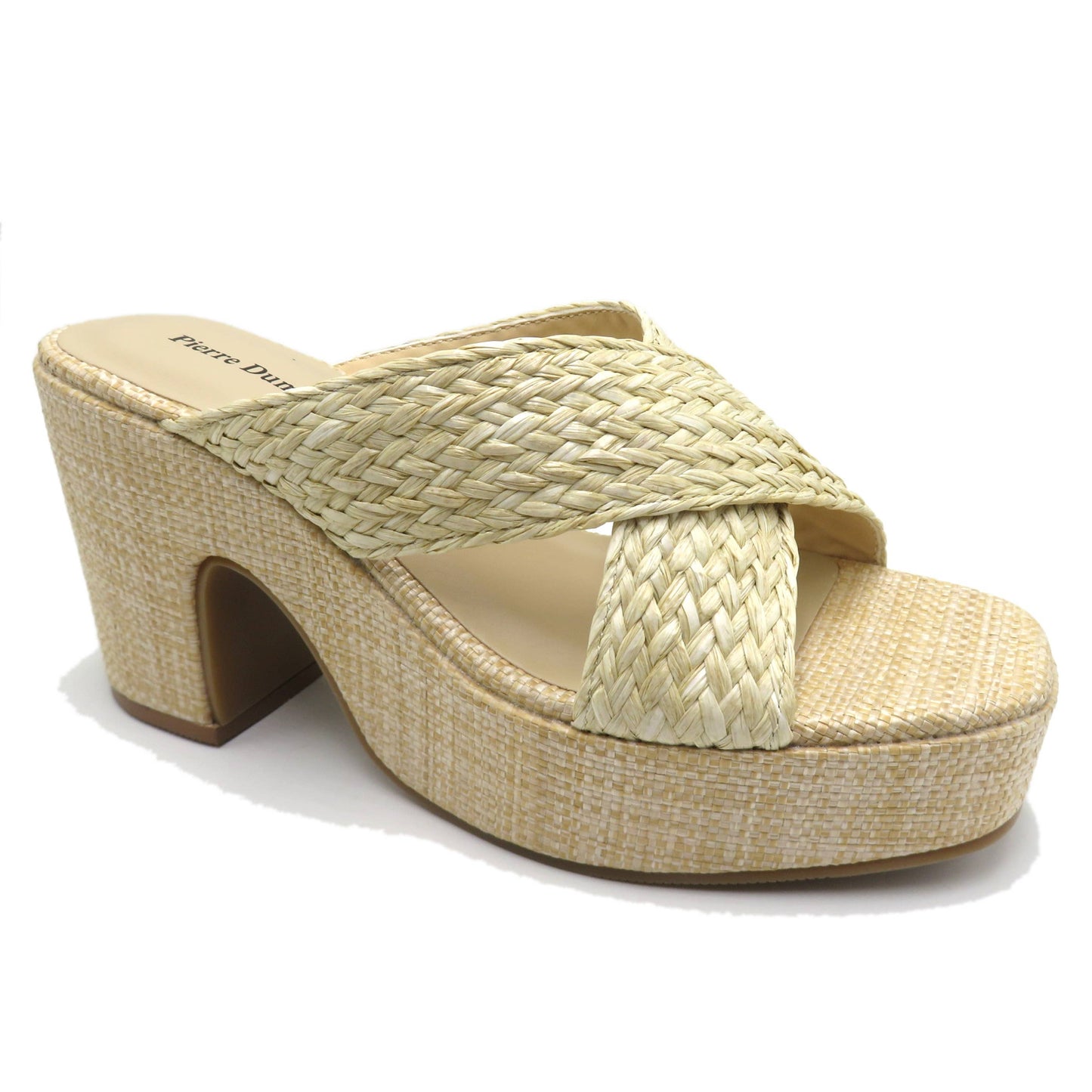 Tayla Natural Block Heel