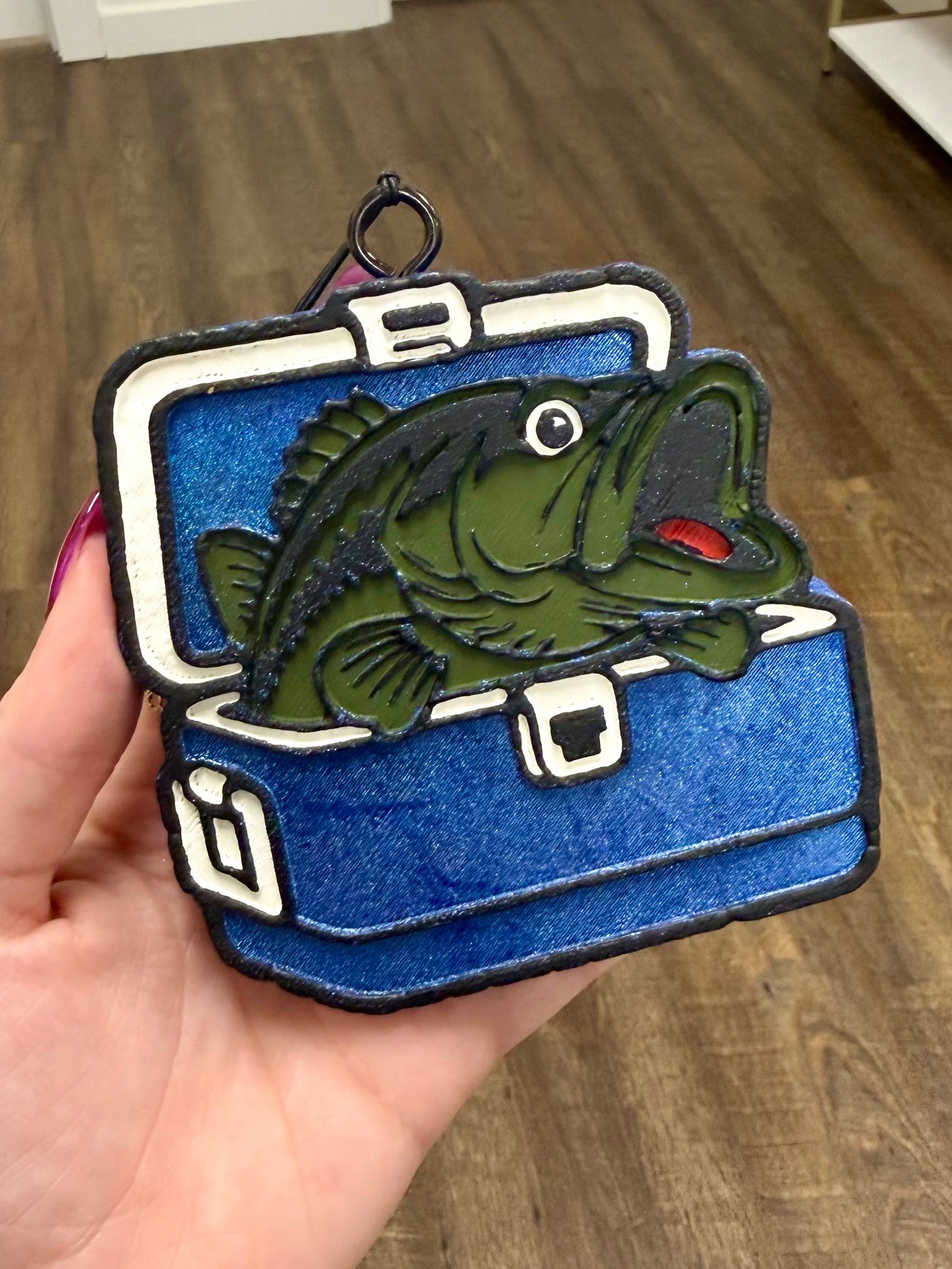 Fish Cooler Car Freshie - Summer Block Party