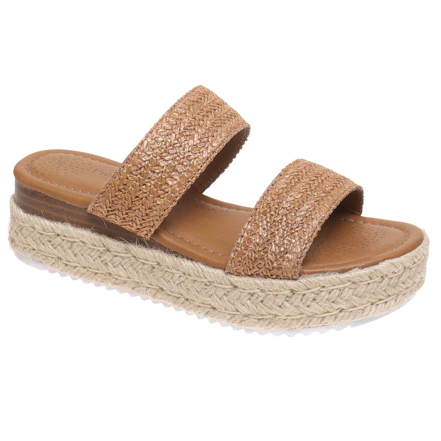 Brown Wedge Sandals