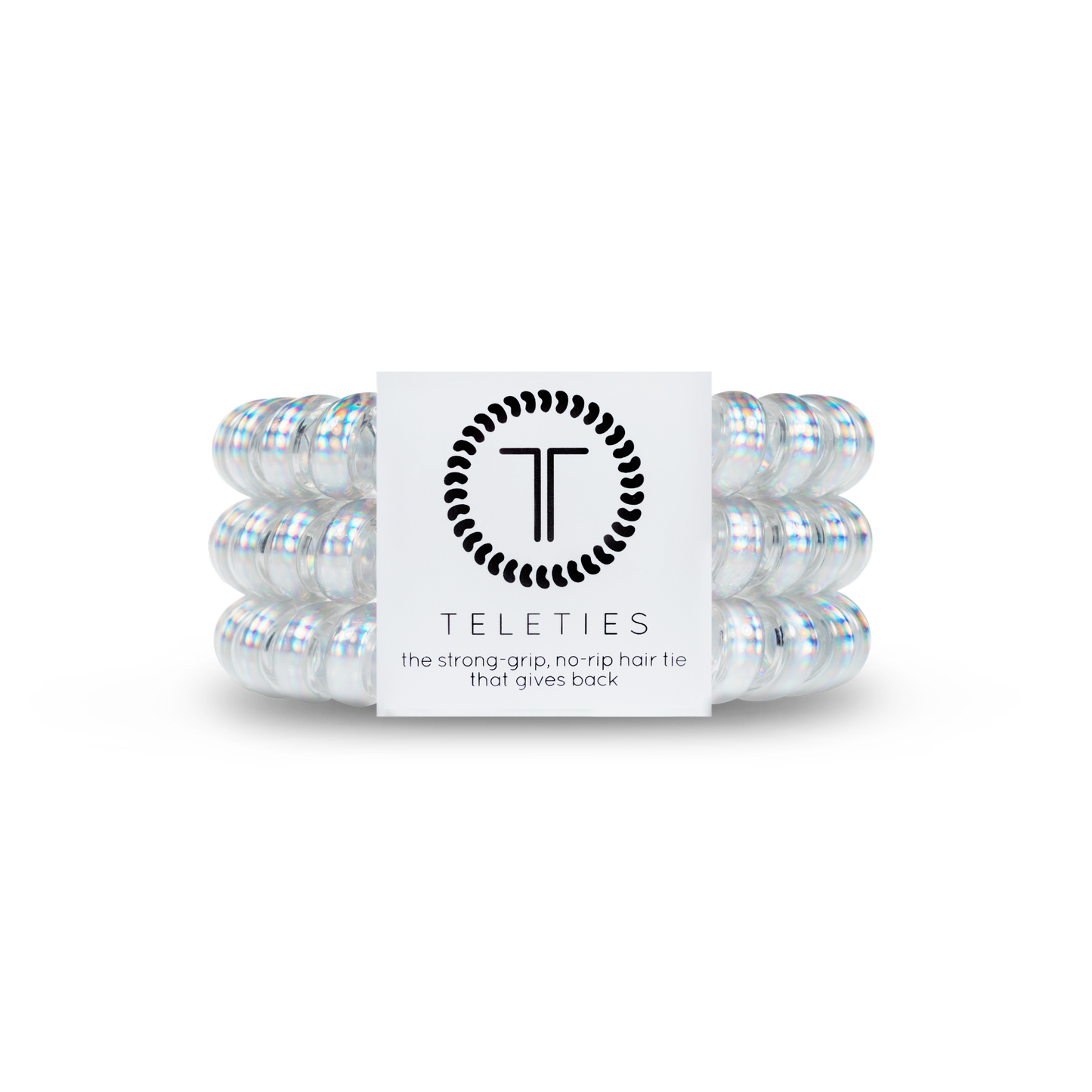 Holla-graphic - Large Spiral Hair Coils, Hair Ties, 3-pack