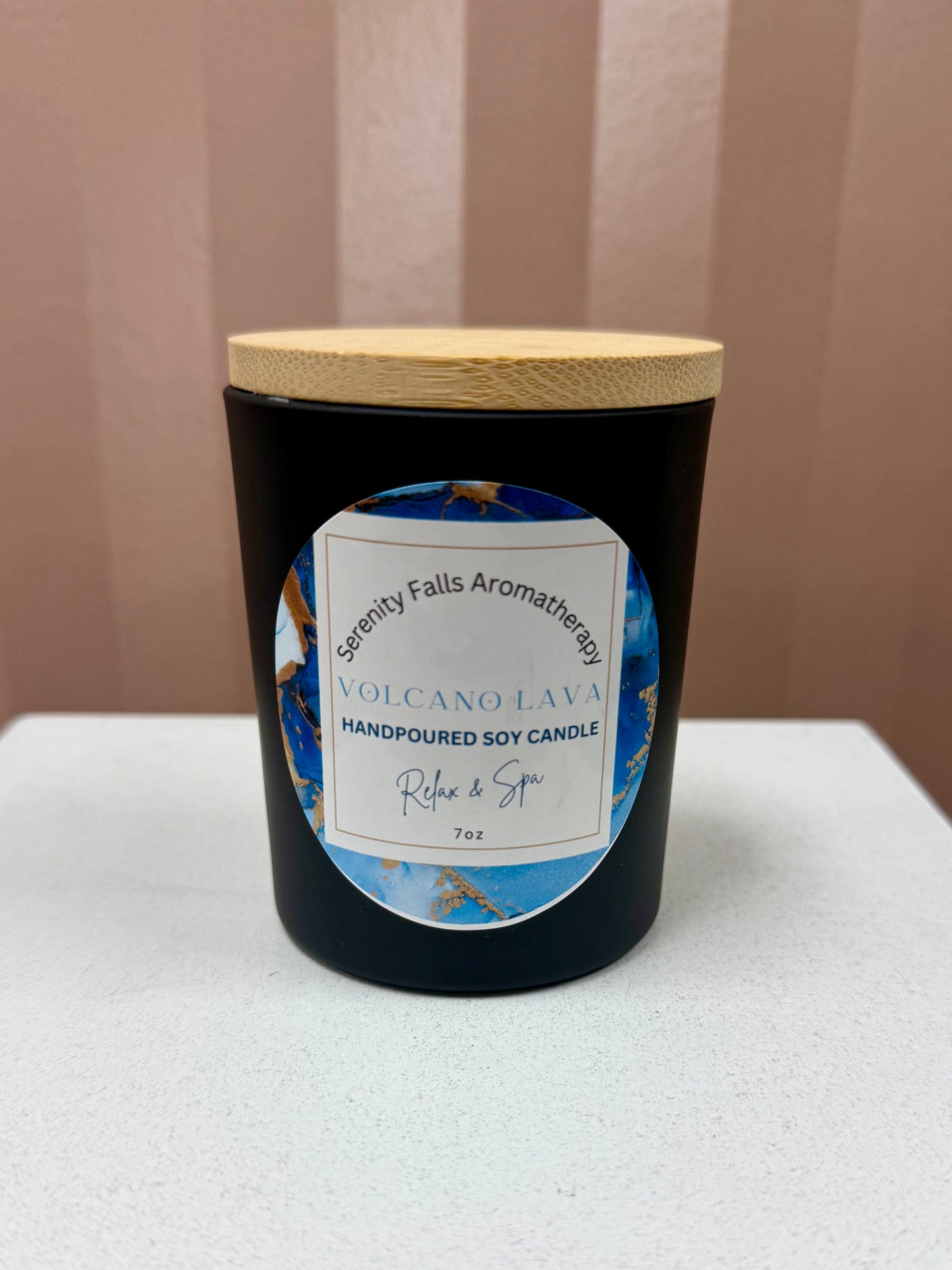 Serenity Falls Volcano Lava 7oz Candle