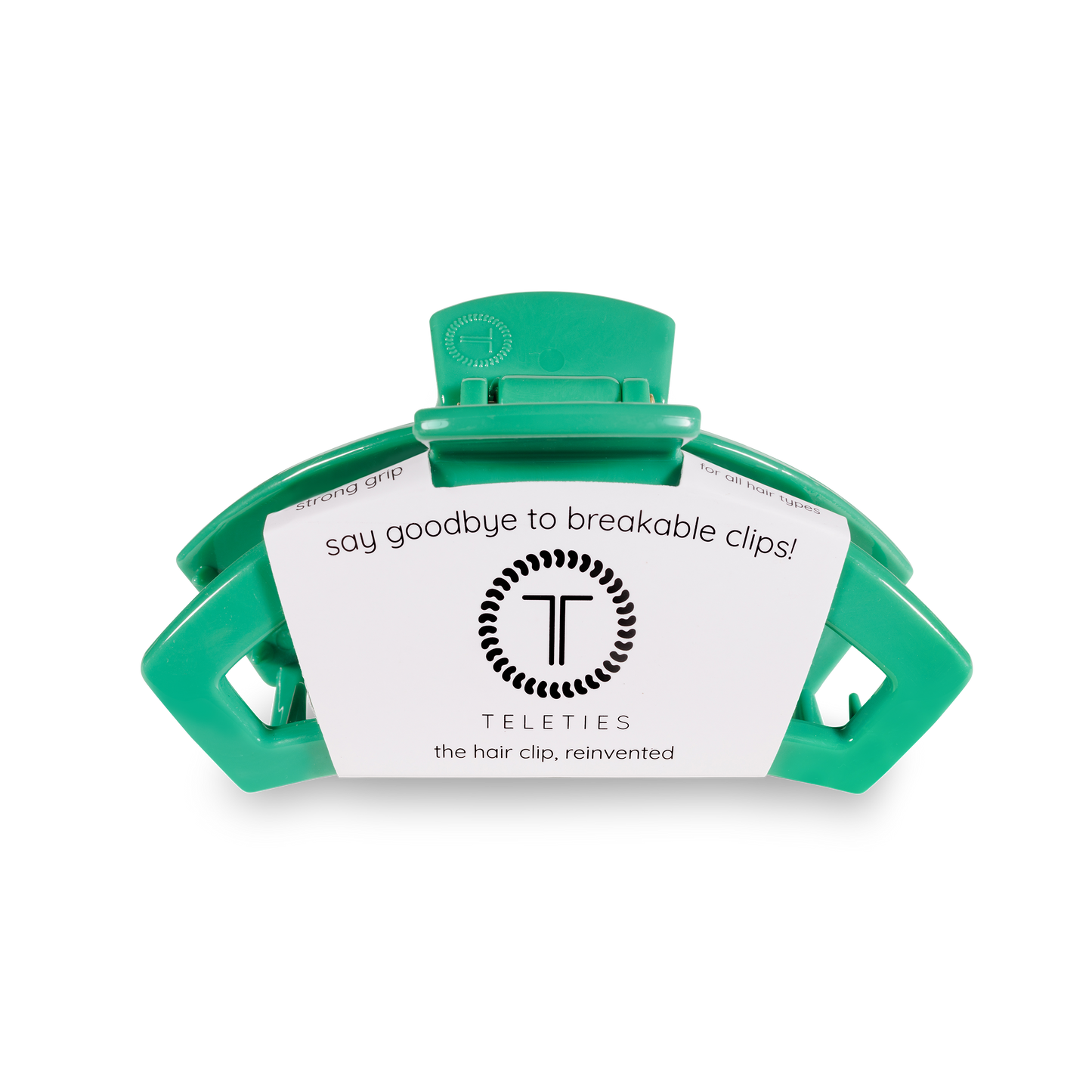 Teleties Open Green Come True Medium Hair Clip