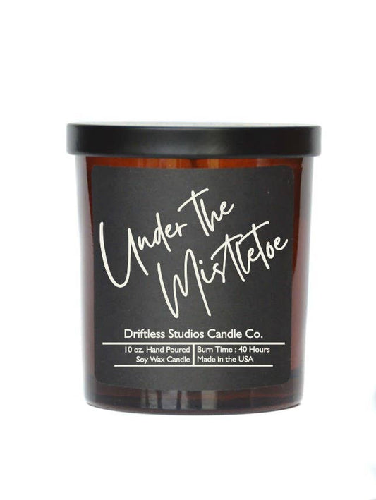 Under the Mistletoe 10oz Soy Wax Candle with Lid