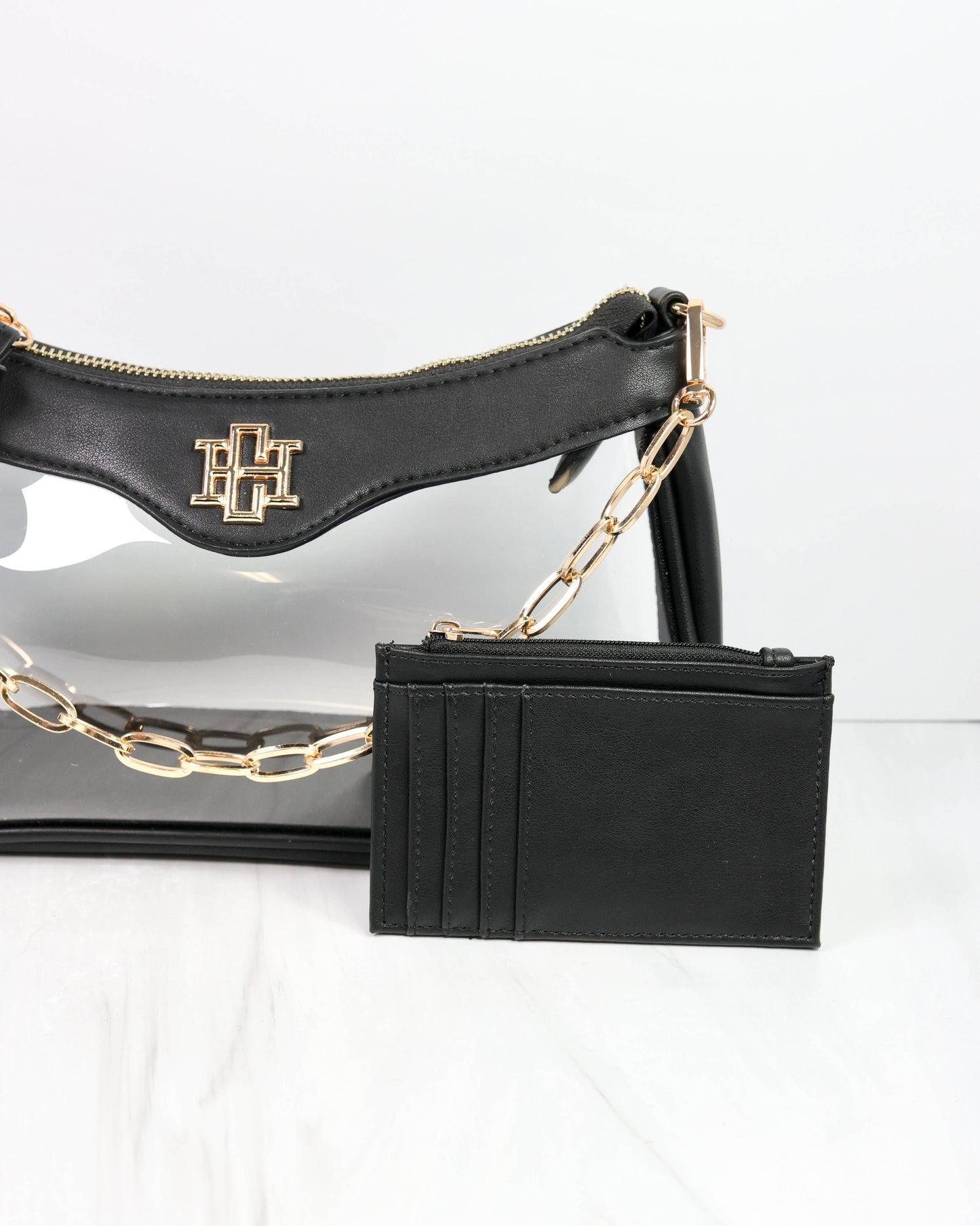Black Clear Cassidy Crossbody