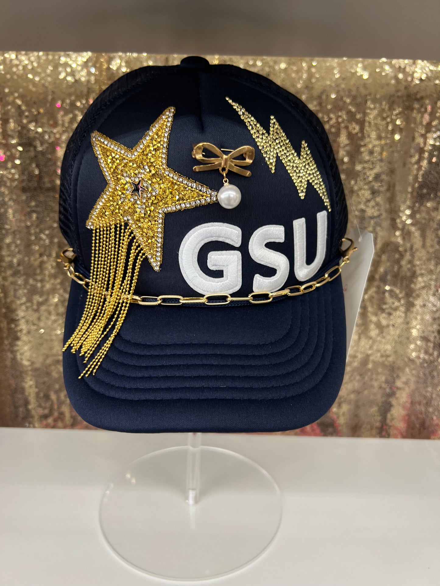 GSU Trucker Hat & Chain