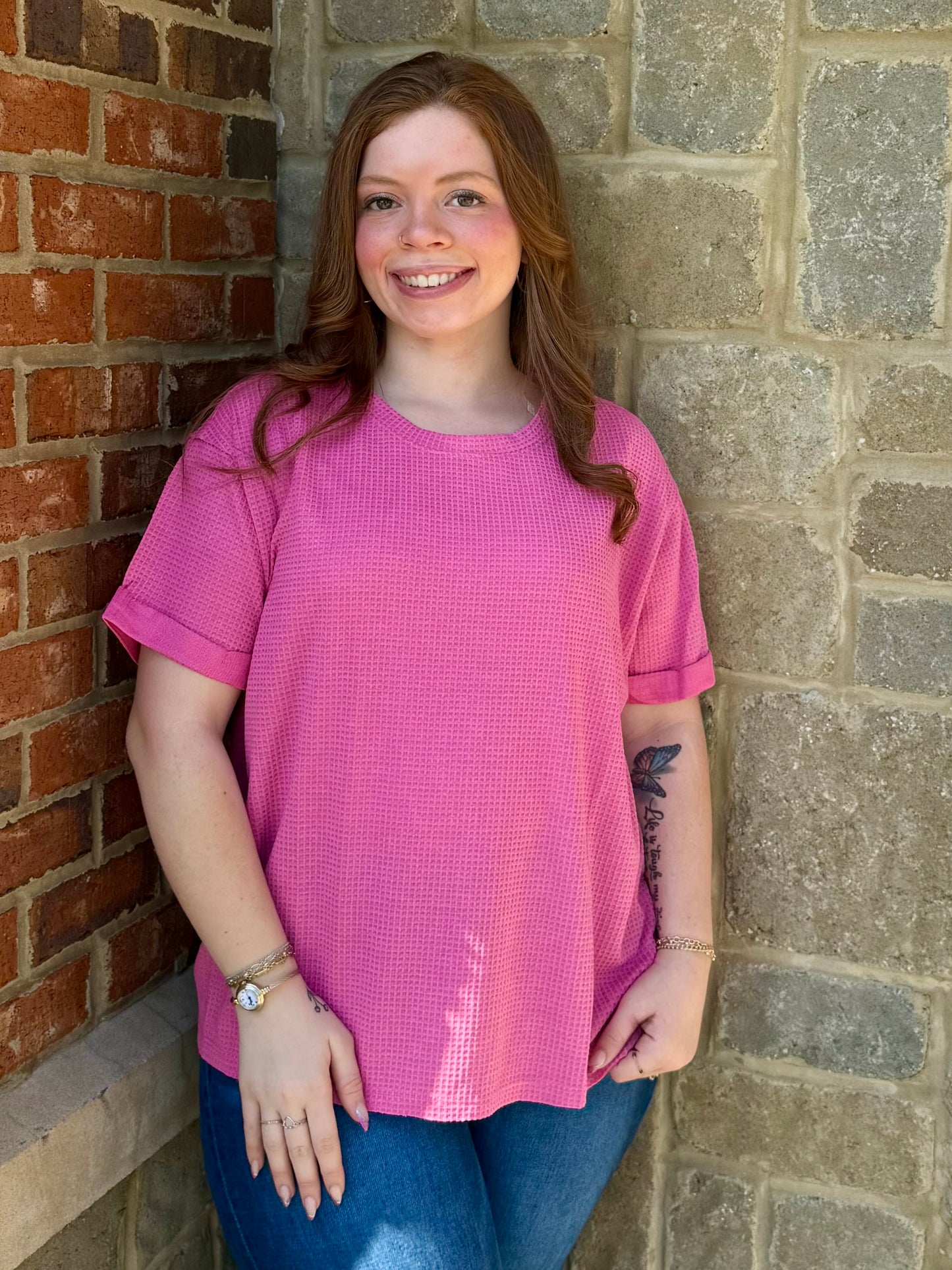 Pink Essential Thermal Top