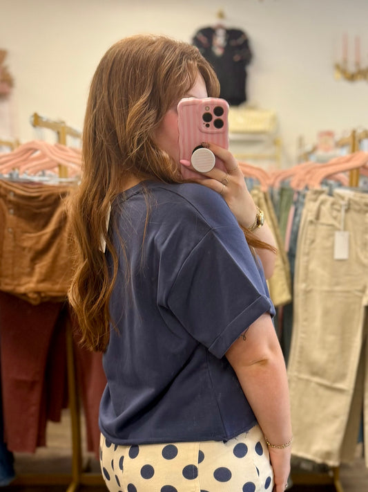 Navy Game Day Terry Tee