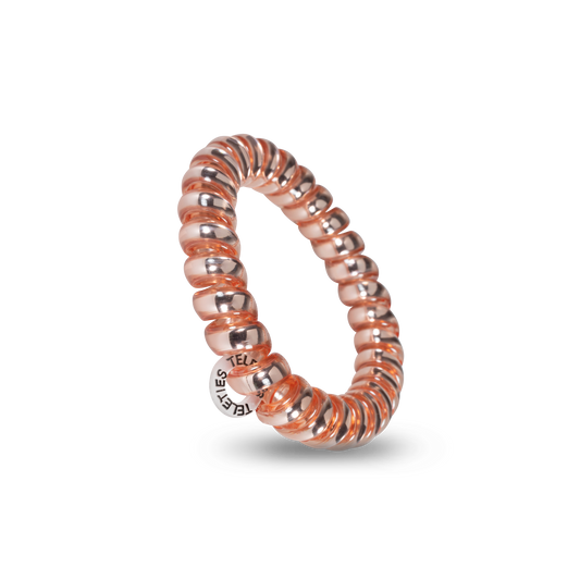 Teleties Millennial Pink - Large Spiral Hair Coils, Hair Ties