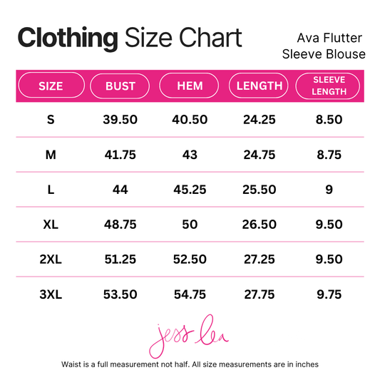 Daisy Polka Dot Flutter Sleeve Top