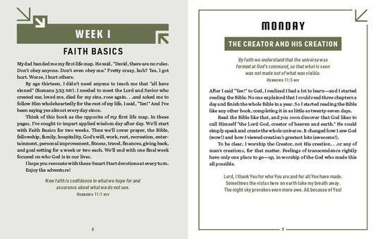 Smart Start Devotions for Young Men