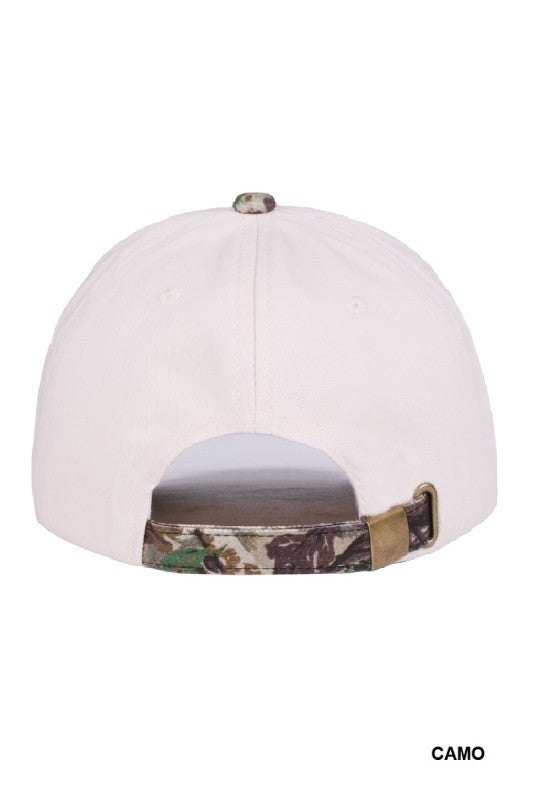 Camo Literally Just a Girl Cap