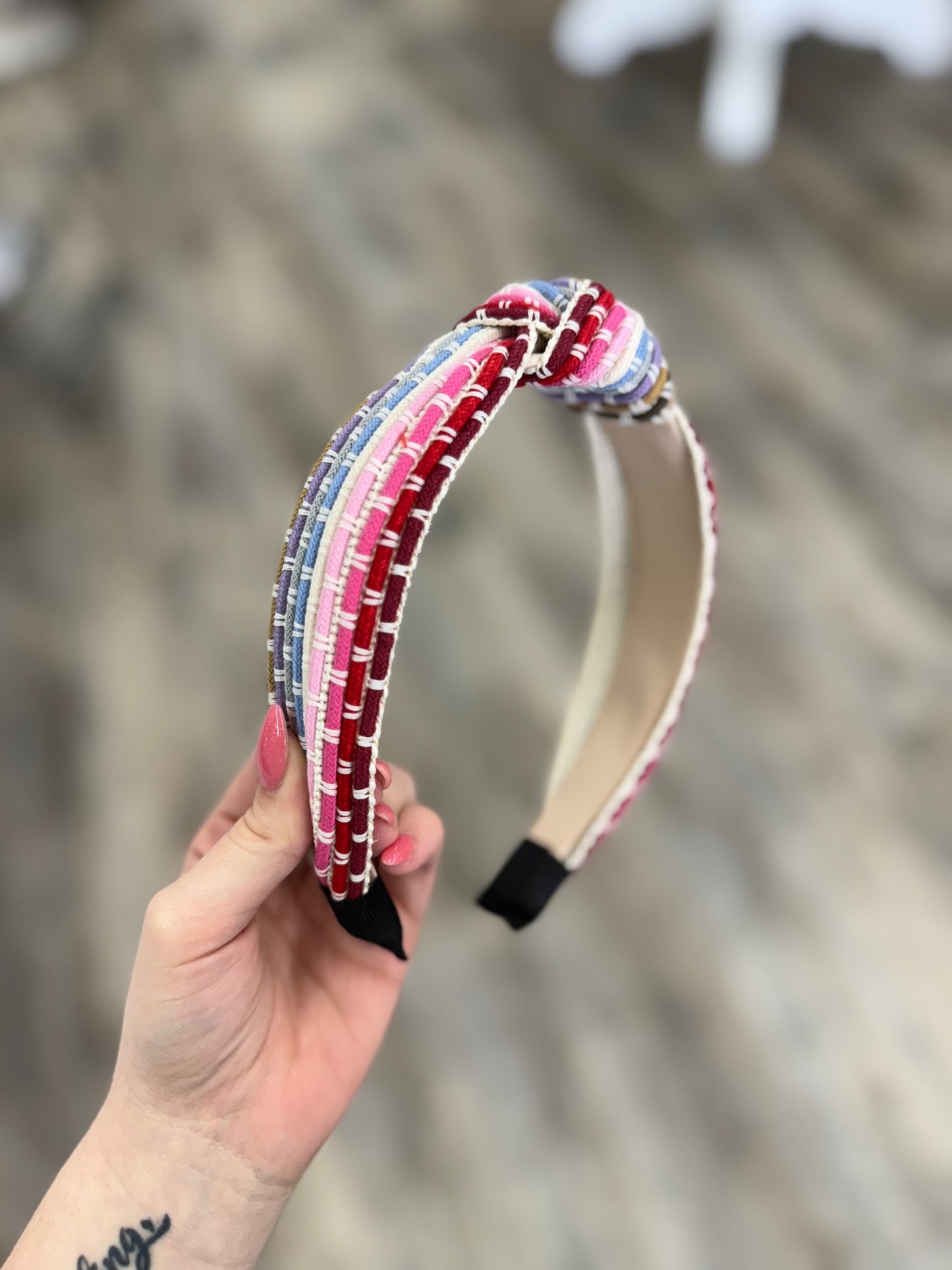 Multicolor Rope Headband