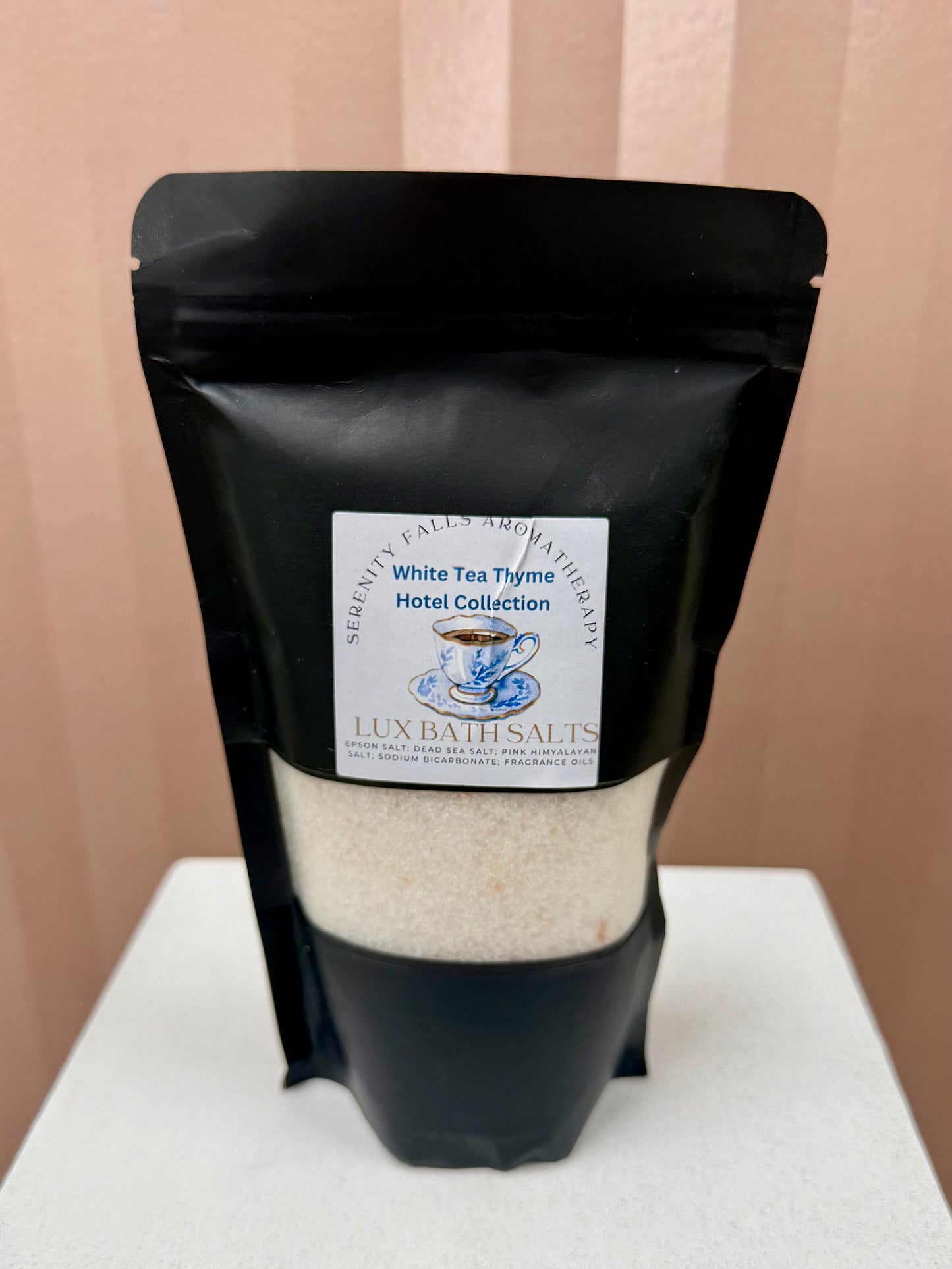 Serenity Falls White Tea Thyme Hotel Collection Bath Salts