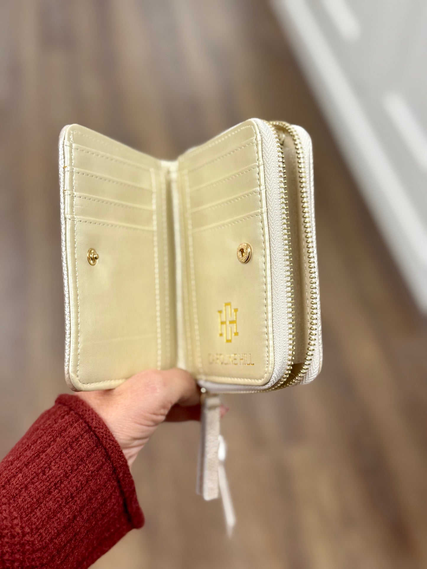 Pearl Nadine Zippered Wallet