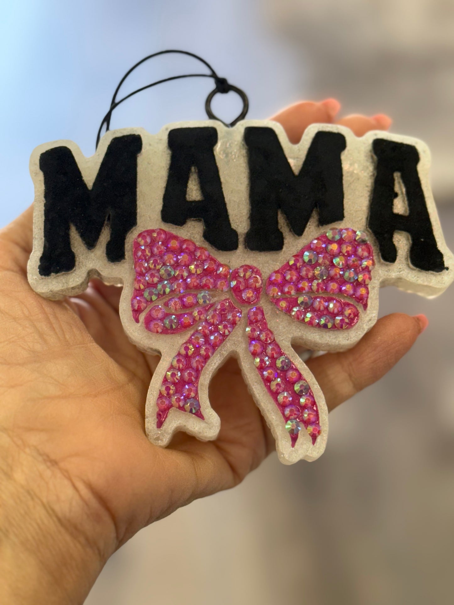 Mama Bow Freshie- Iced Vanilla Woods