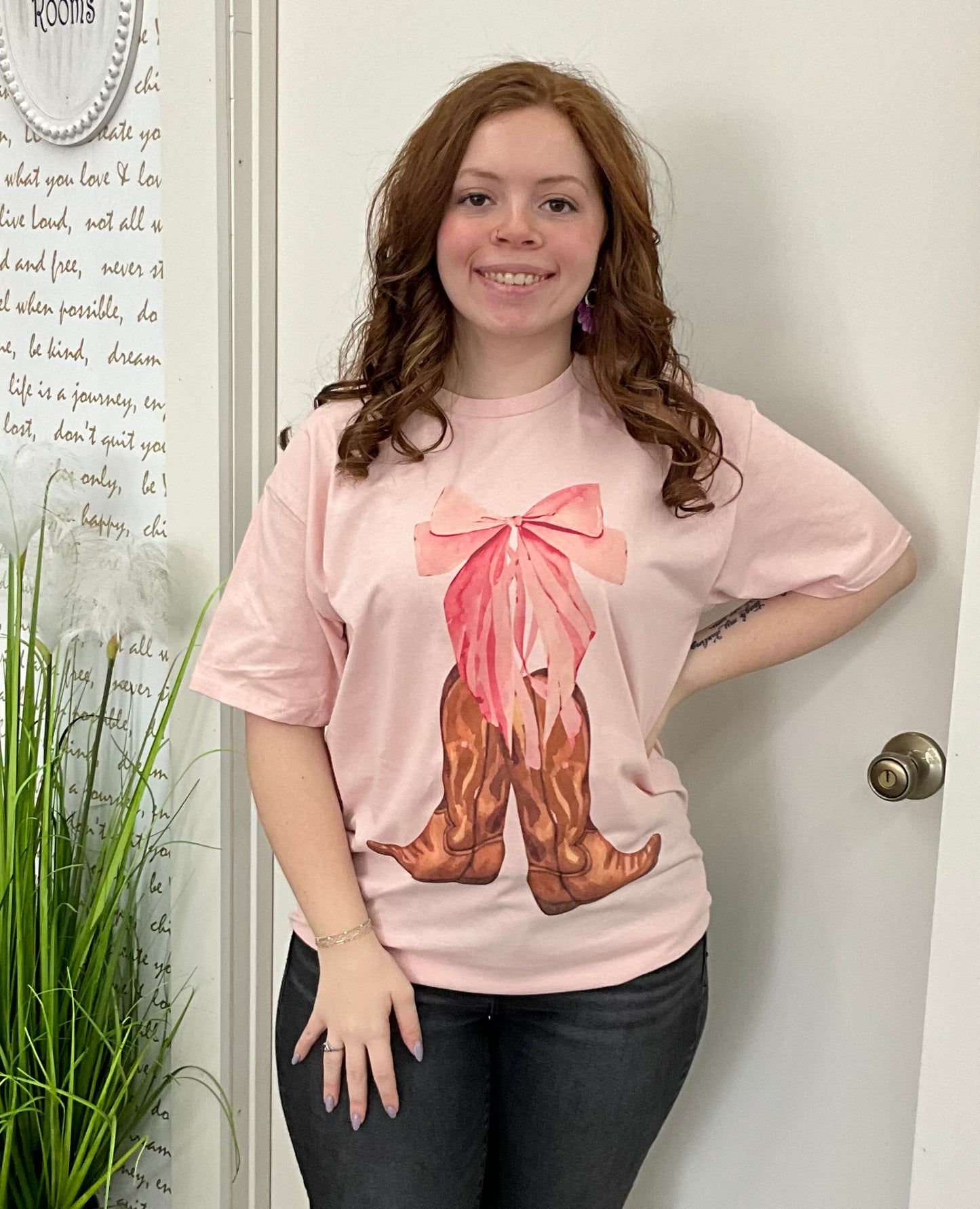 Cowgirl Bow Graphic Tee