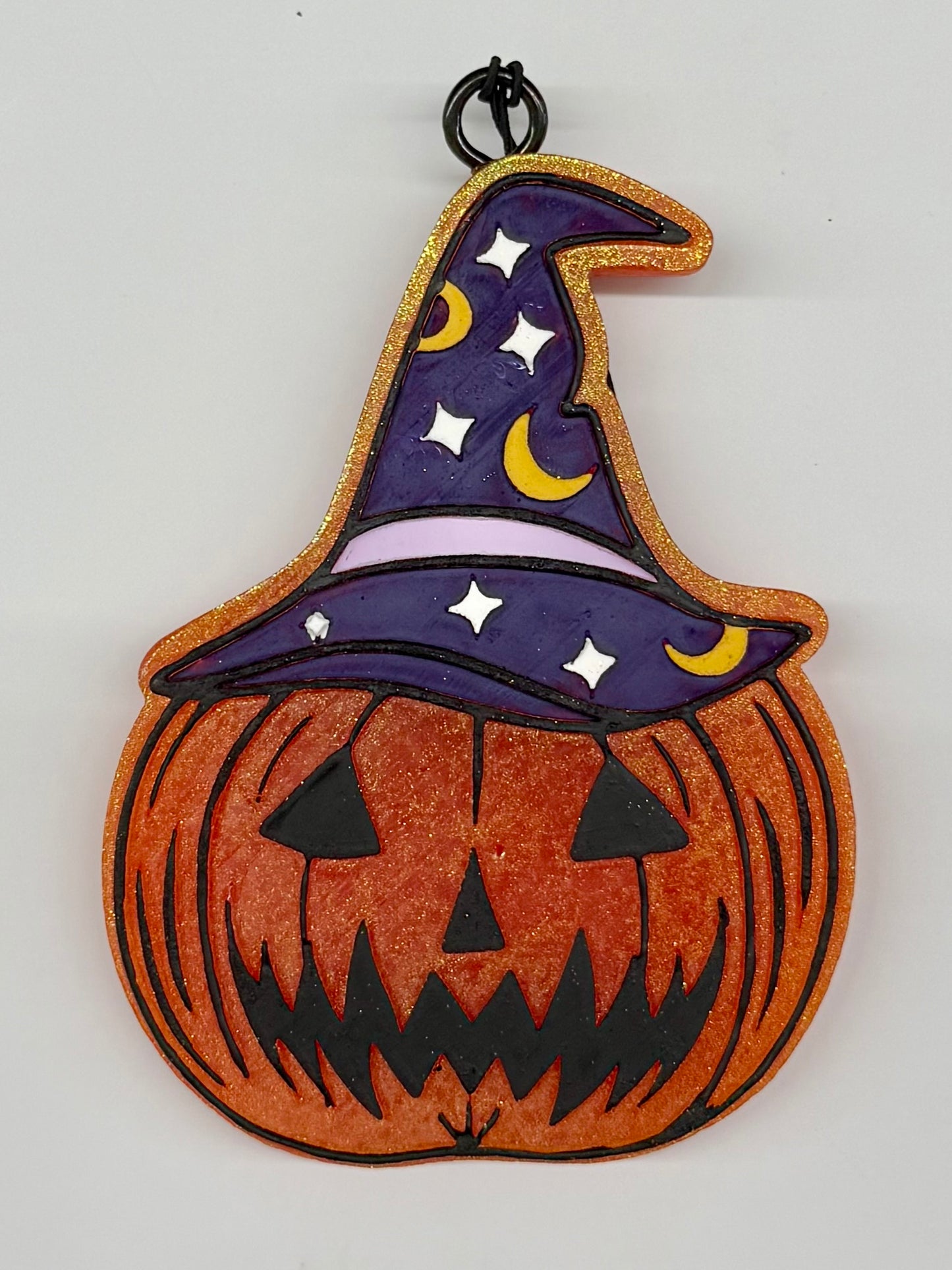 Purple Witch Pumpkin Freshie - Fruit Loops