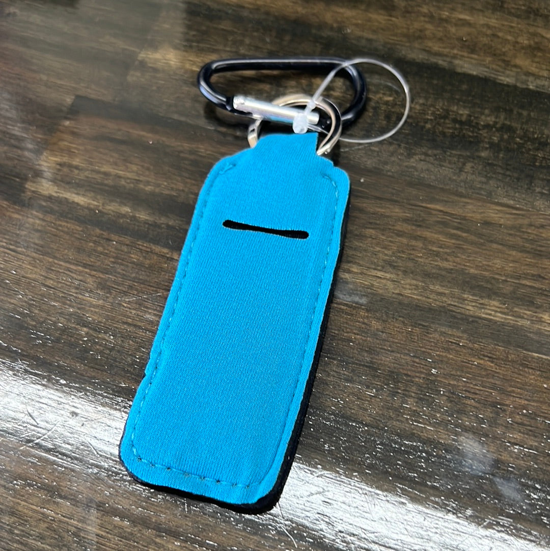 Keychain Solid Chapstick Holder