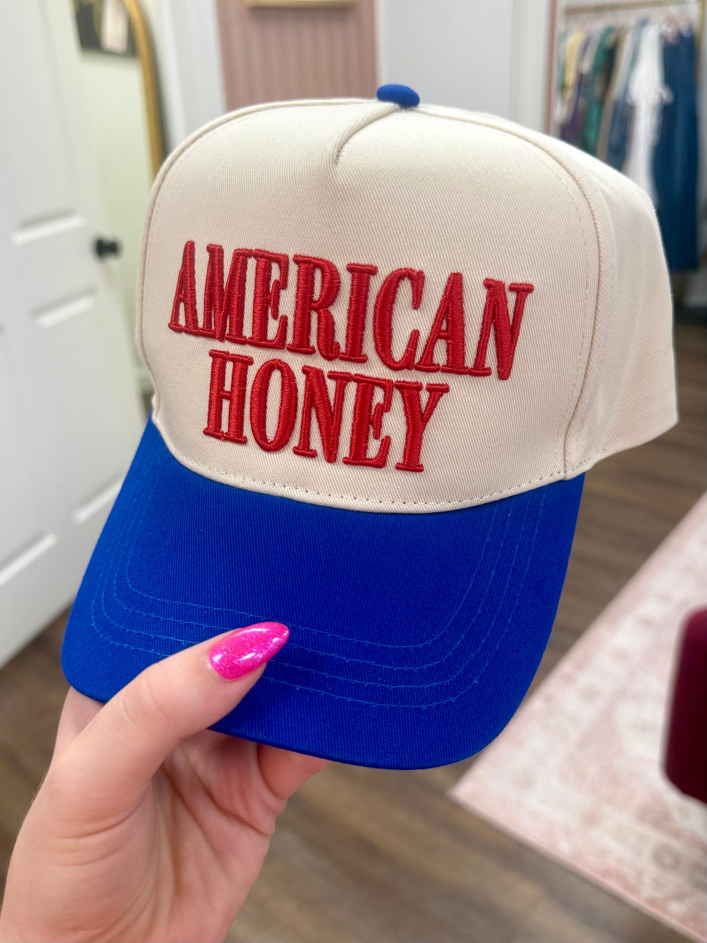 American Honey Embroidered Hat
