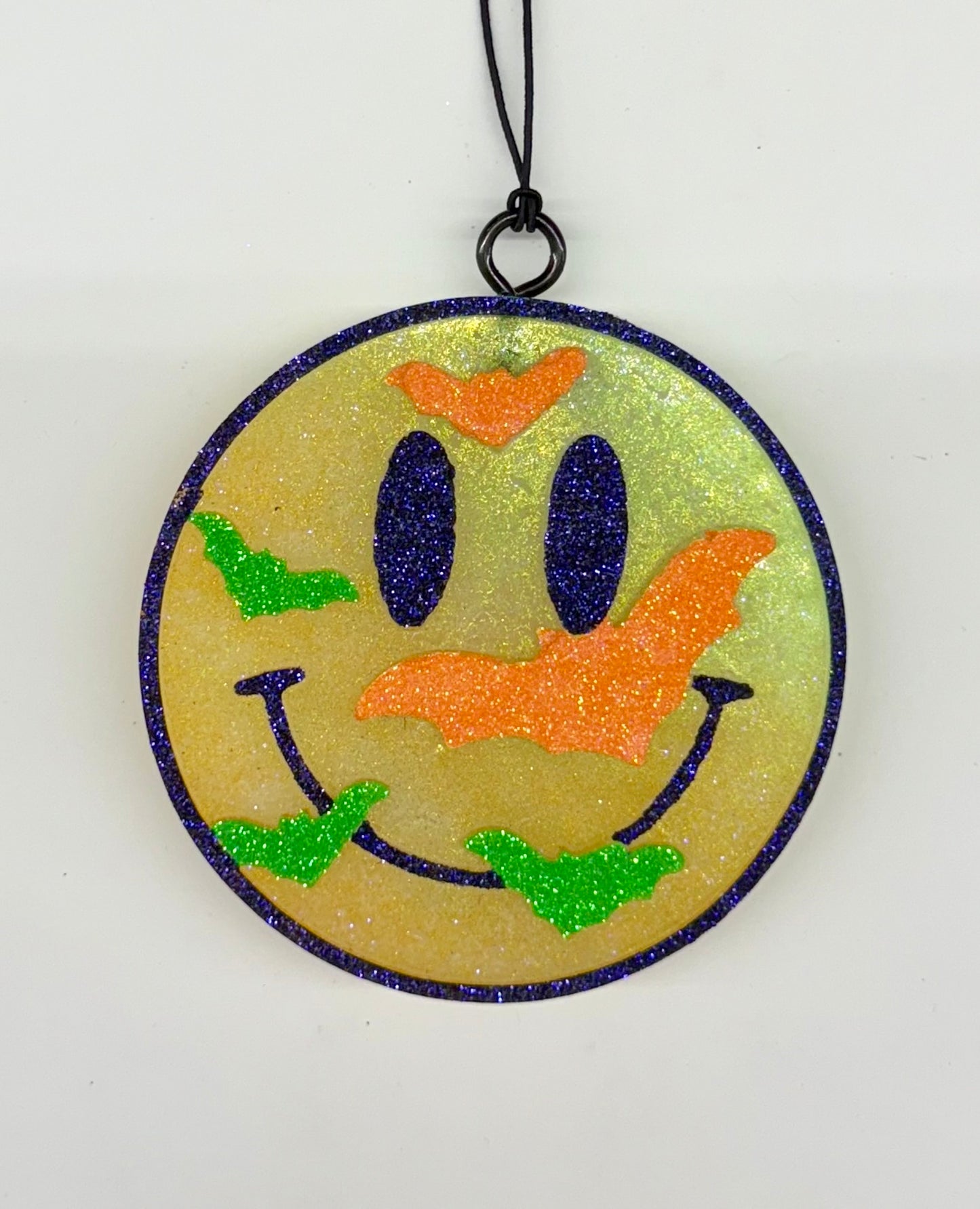 Bat Smily Face Freshie- Pineapple Dream Whip