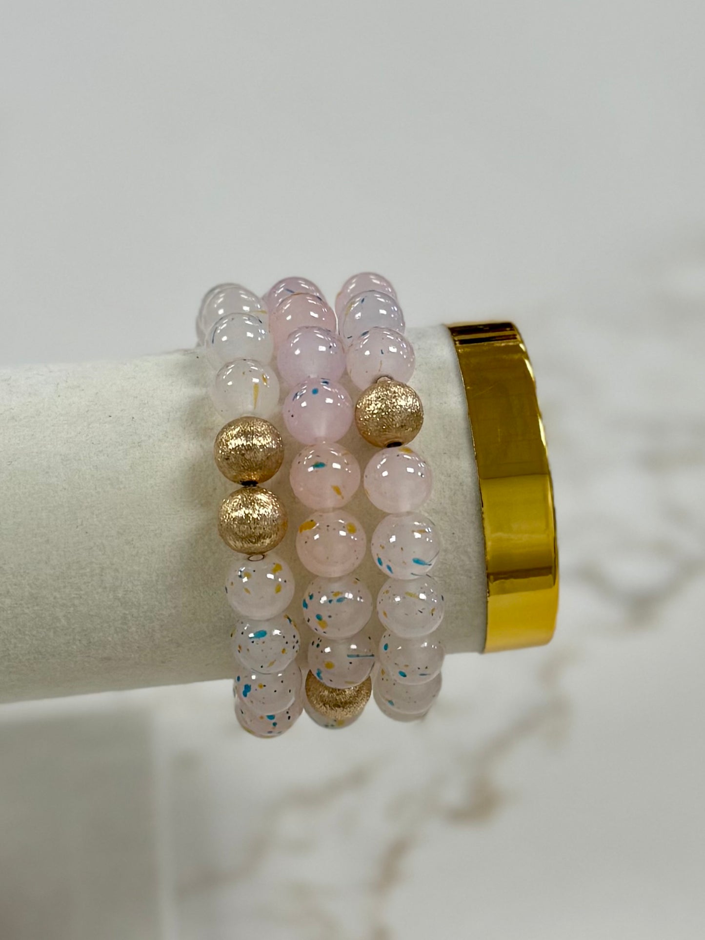 Multi Stretch Bracelet: Clear
