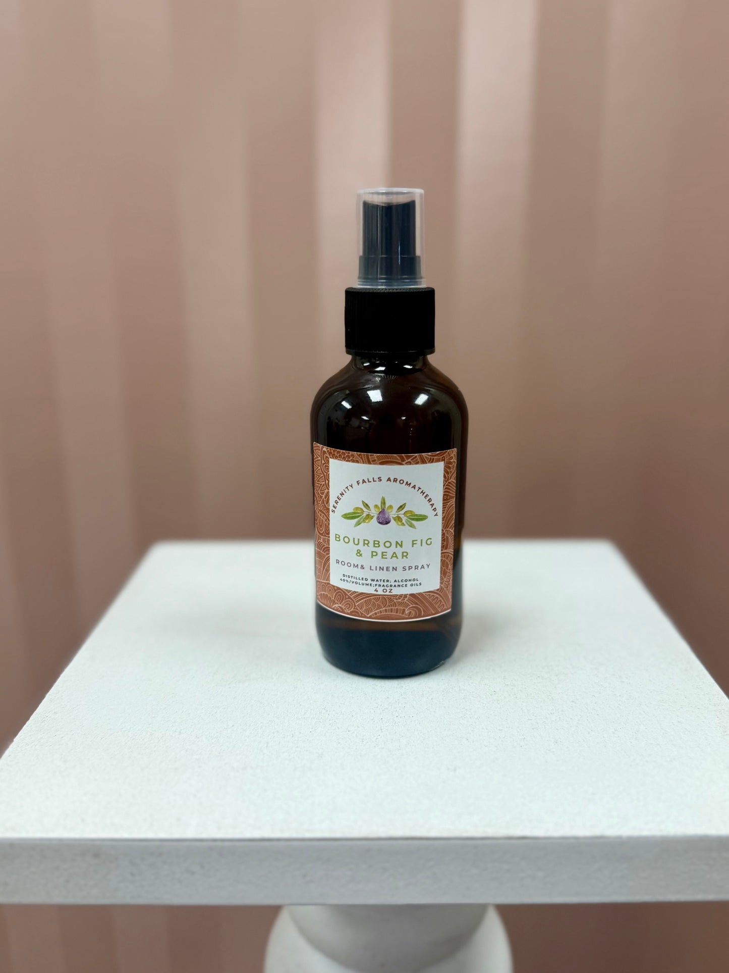 Serenity Falls Bourbon Fig & Pear Room & Linen Spray