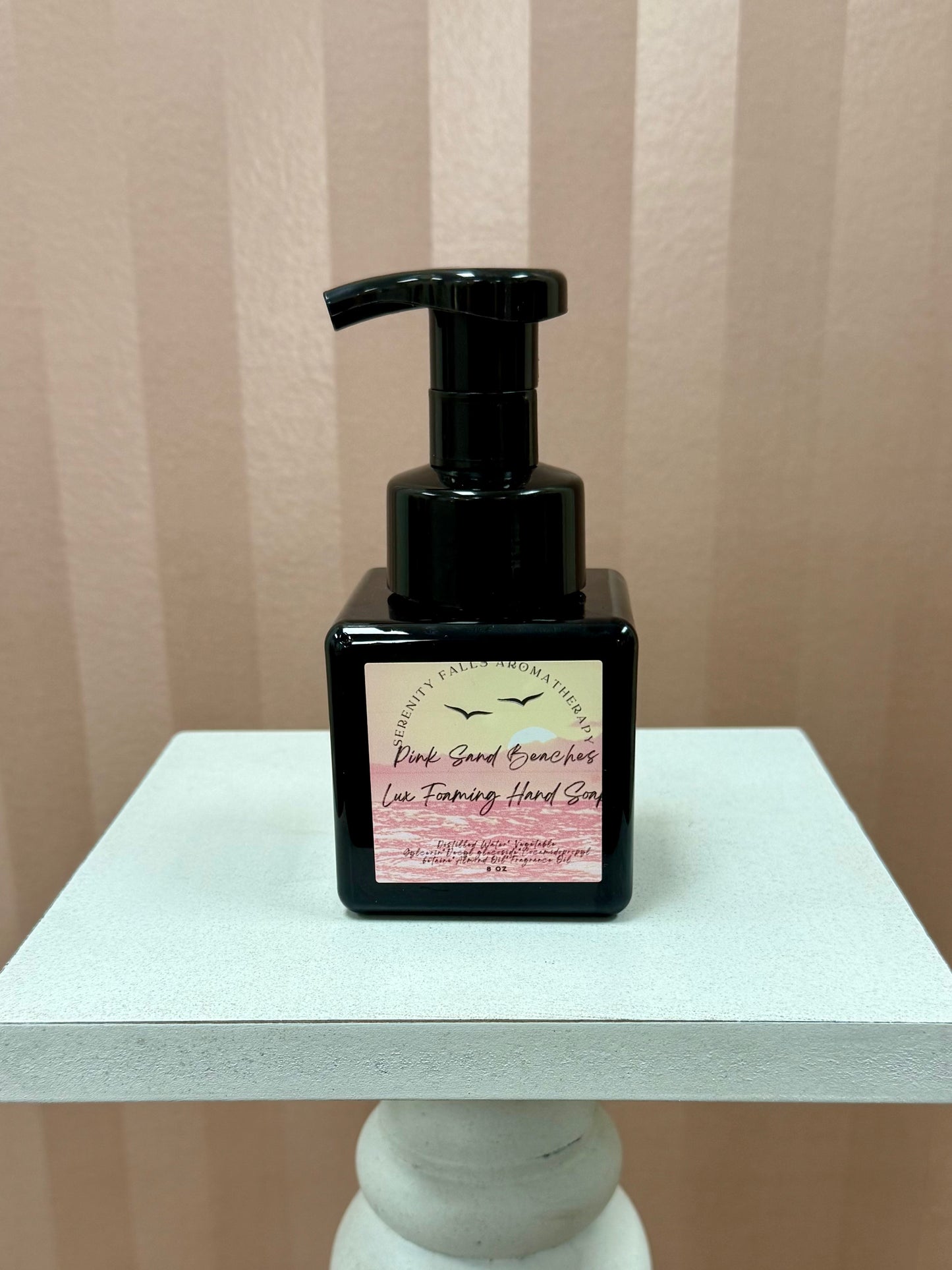 Serenity Falls Pink Sand Beaches Foaming Hand Soap