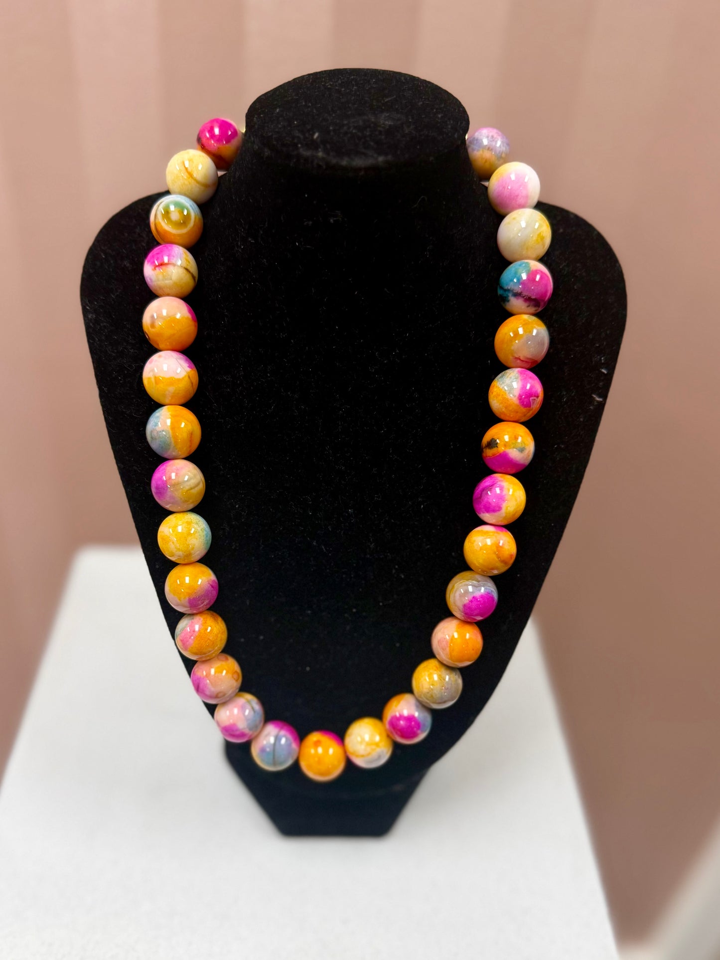 Hart Designs Multicolor Vibrant Bead Necklace