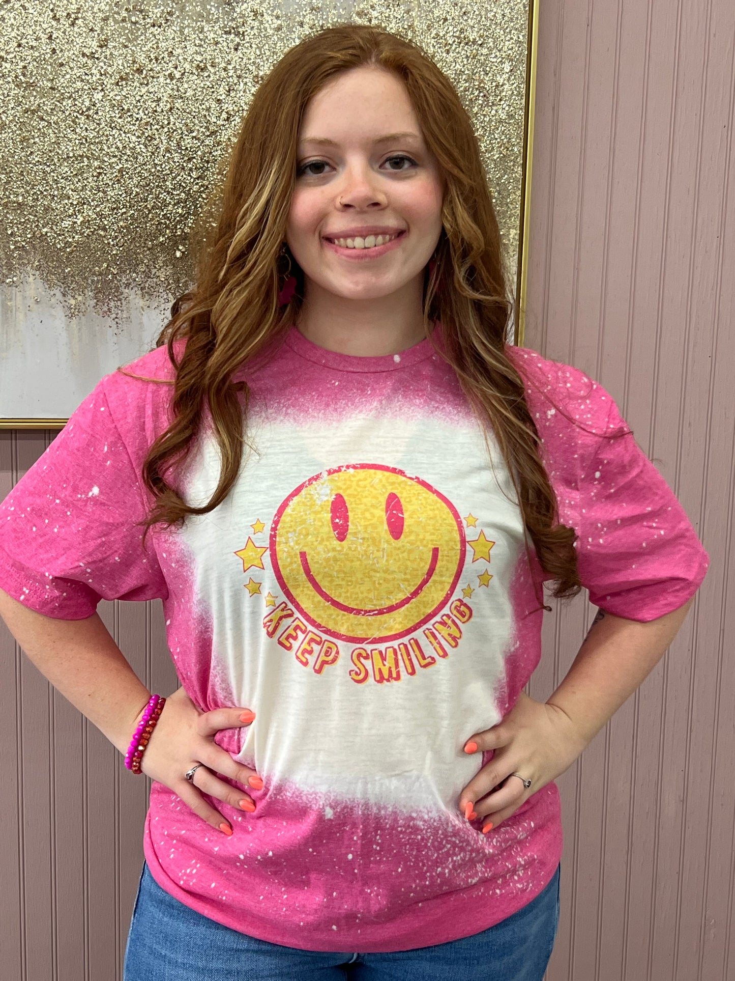 Keep Smiling Graphic Tee