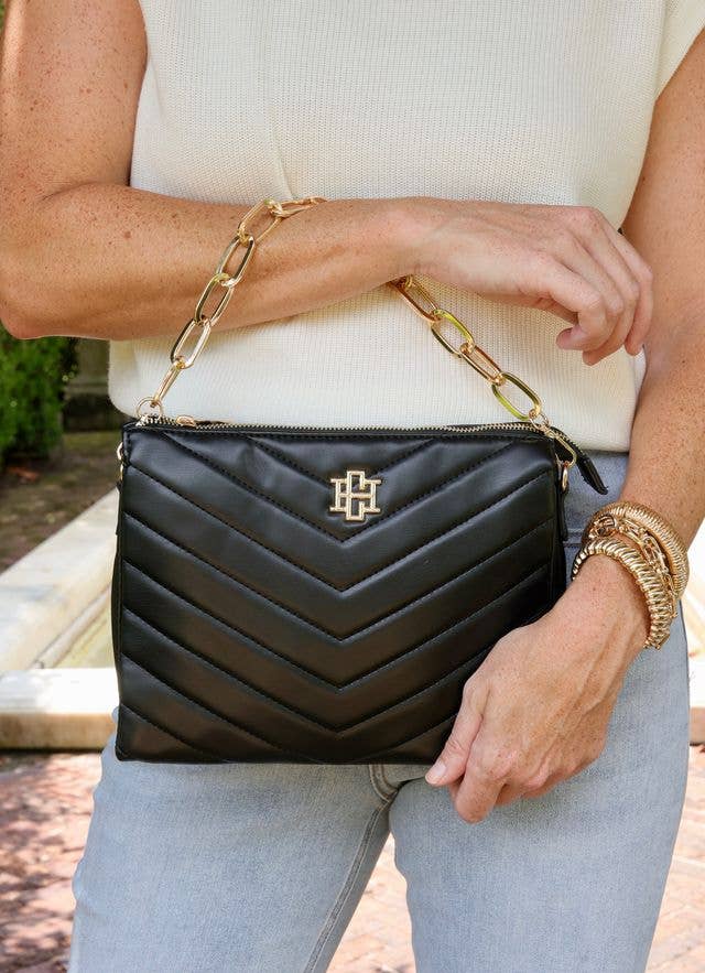 Black Ariana Crossbody