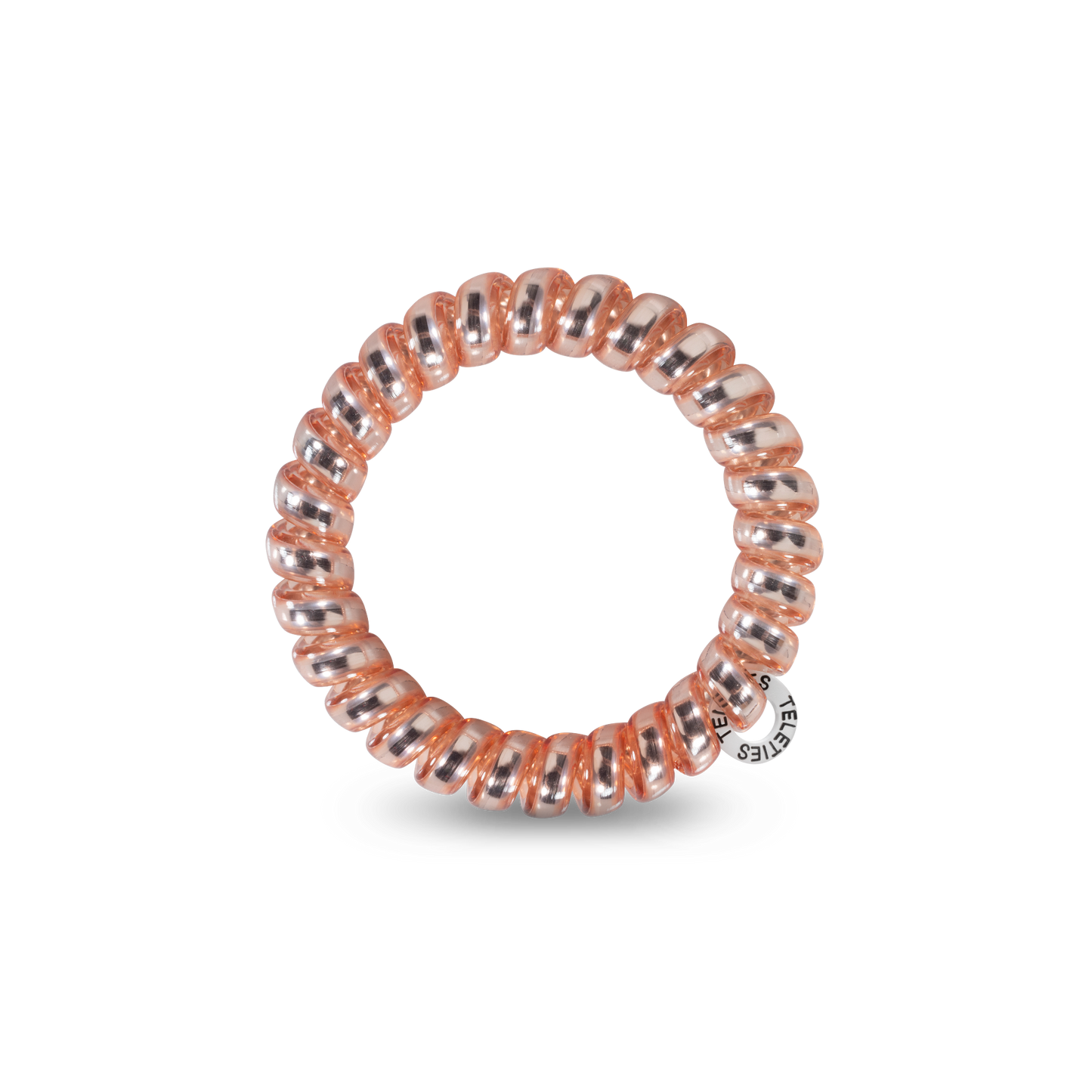 Teleties Millennial Pink - Large Spiral Hair Coils, Hair Ties