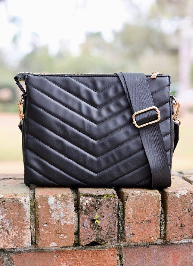 Black Ariana Crossbody