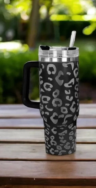Leopard Hydrating Tumbler 40 oz