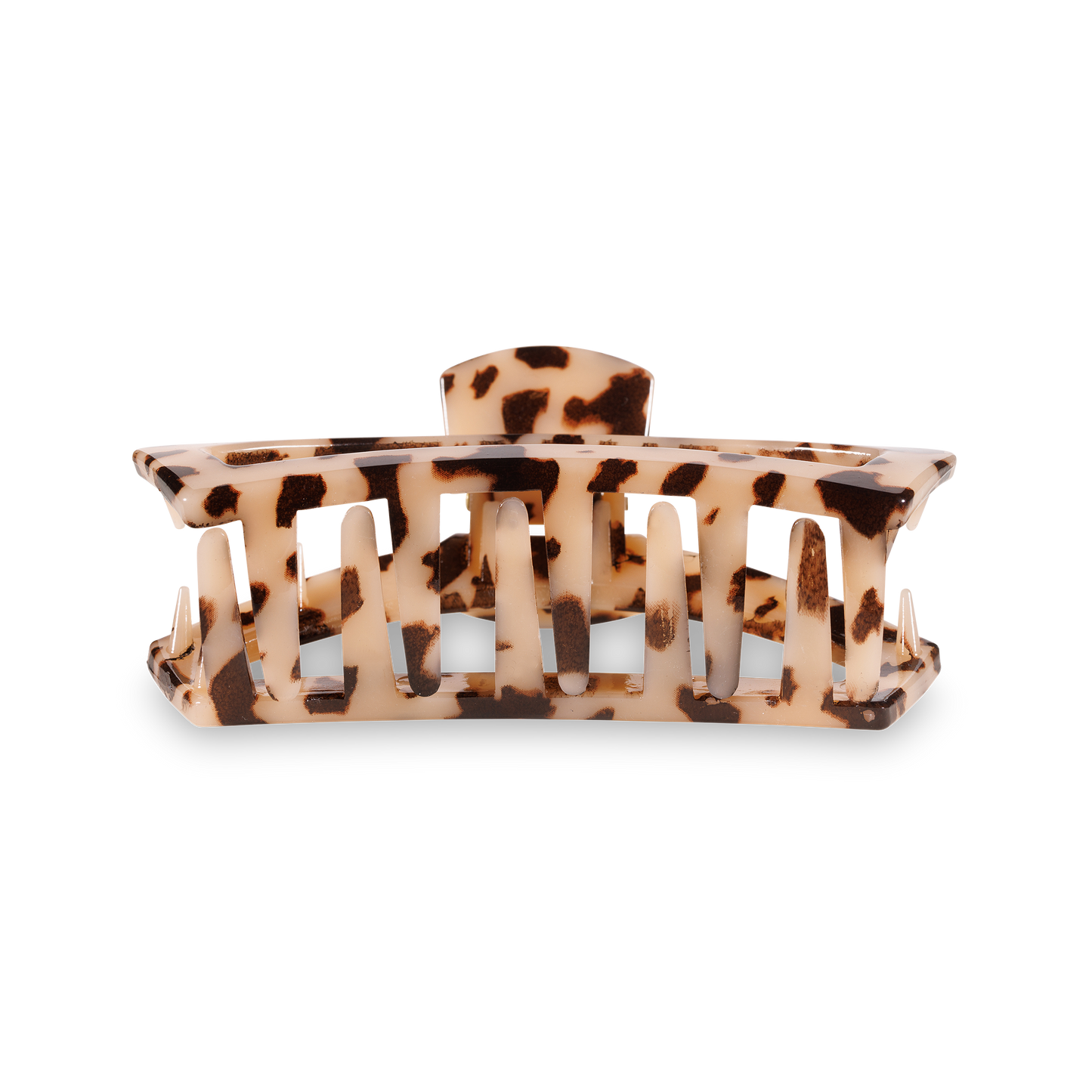 Teleties Open Blonde Tortoise Medium Hair Clip