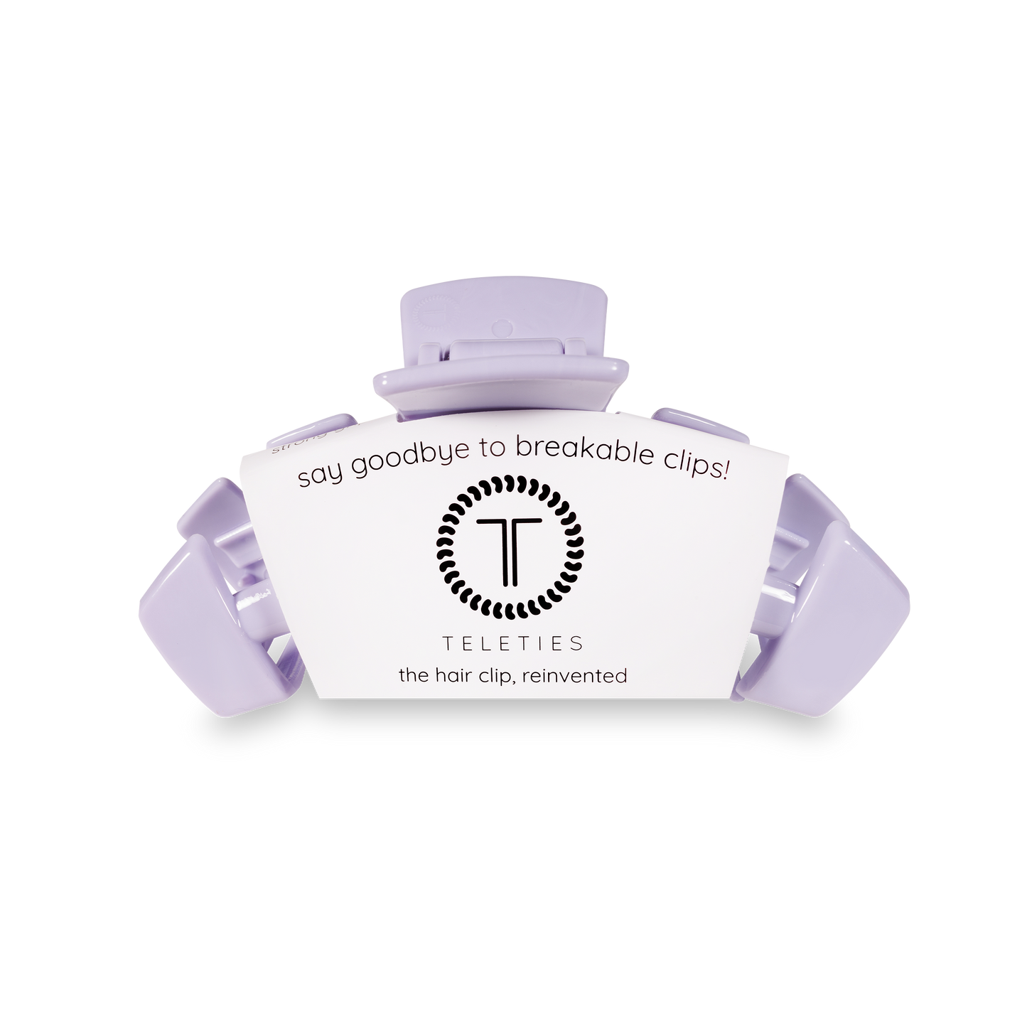Teleties Classic Lilac Medium Hair Clip