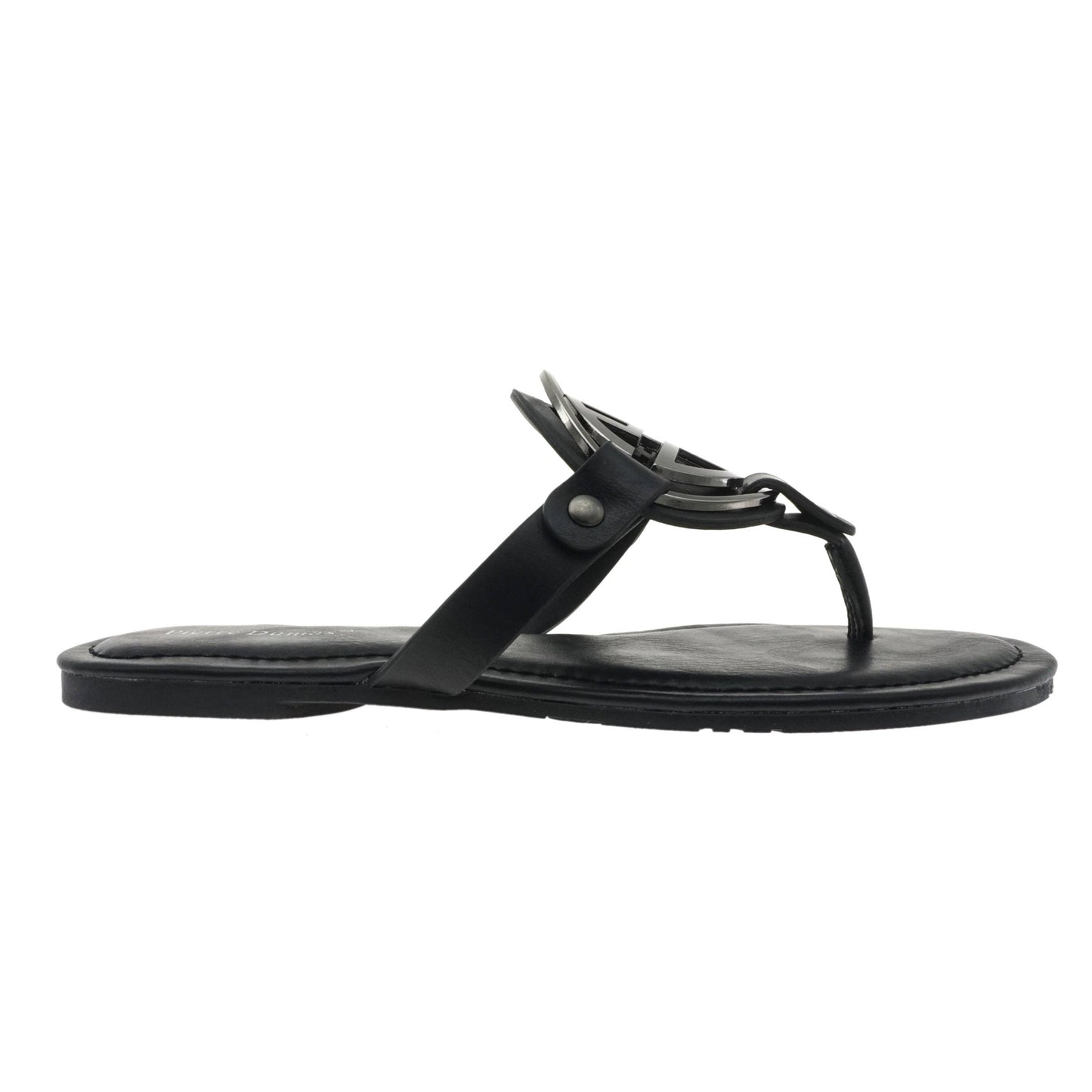 Black Emblem Sandal