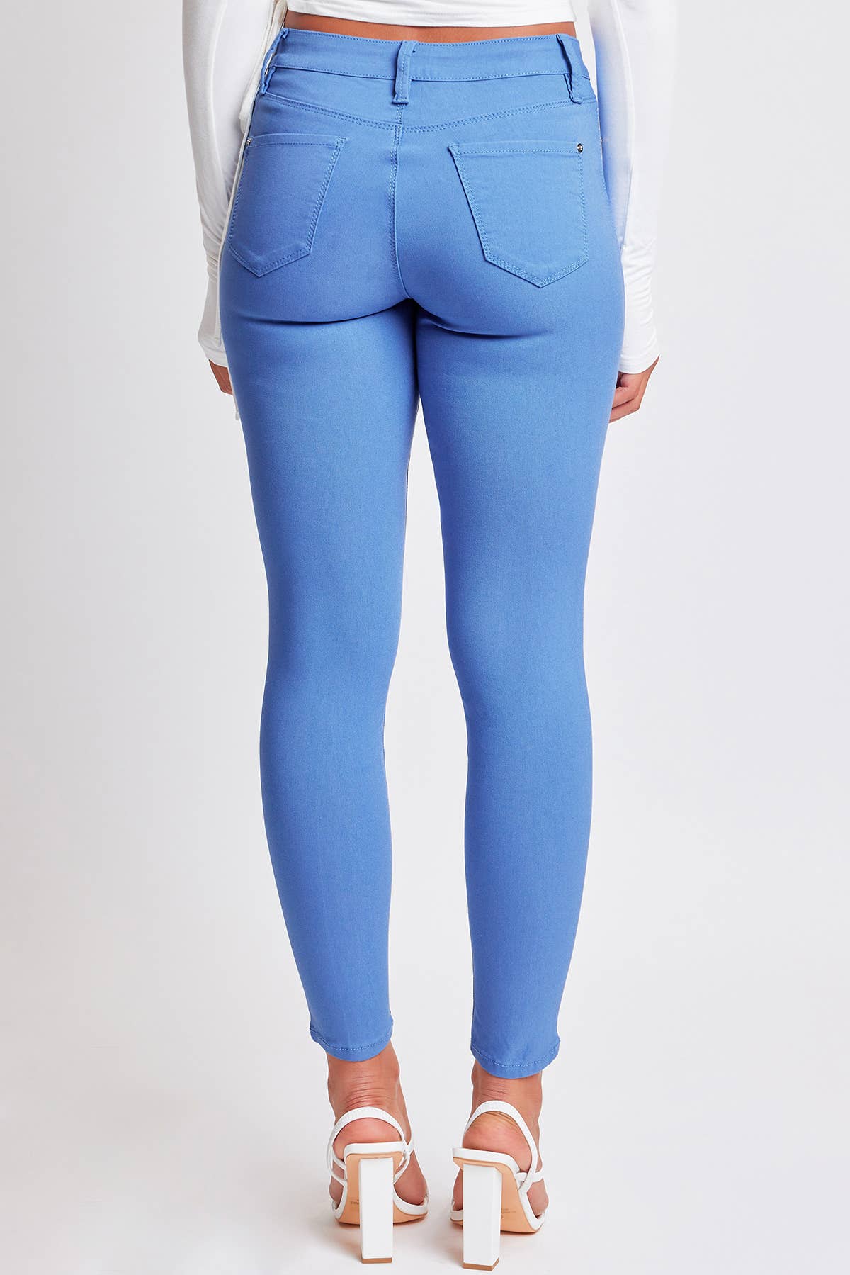 Hyperstretch Skinny Jean: Blue Bay