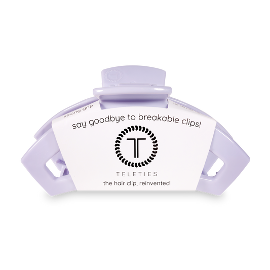 Teleties Open Lilac Large Hair Clip