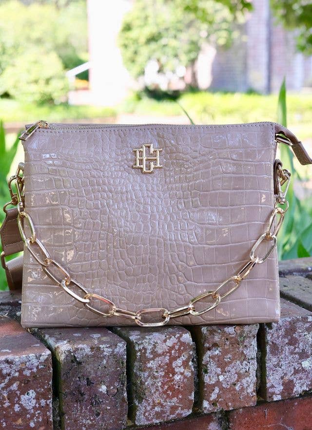 Taupe Ariana Crossbody