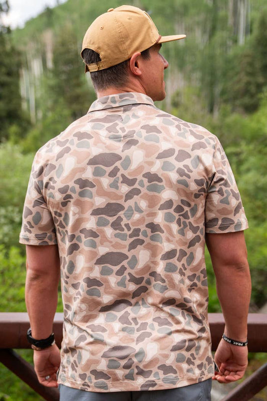 Pintail Camo Performance Polo