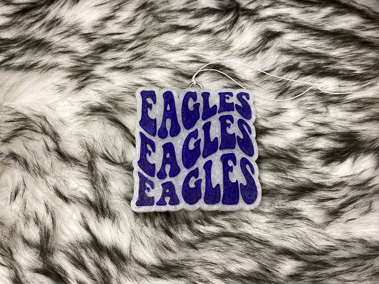Navy Retro Eagles Freshie (Sweet Grace)