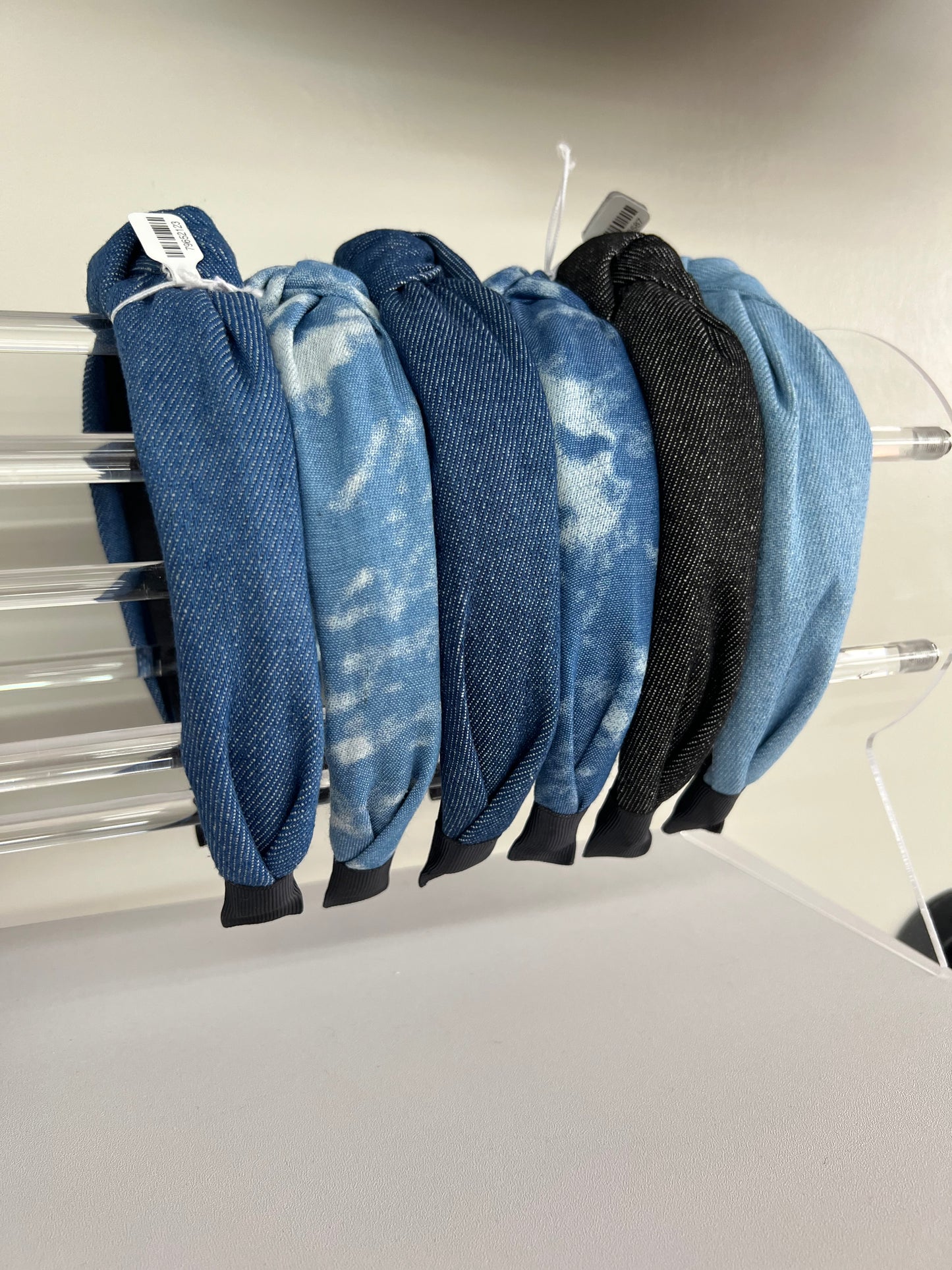 Denim Knot Headbands